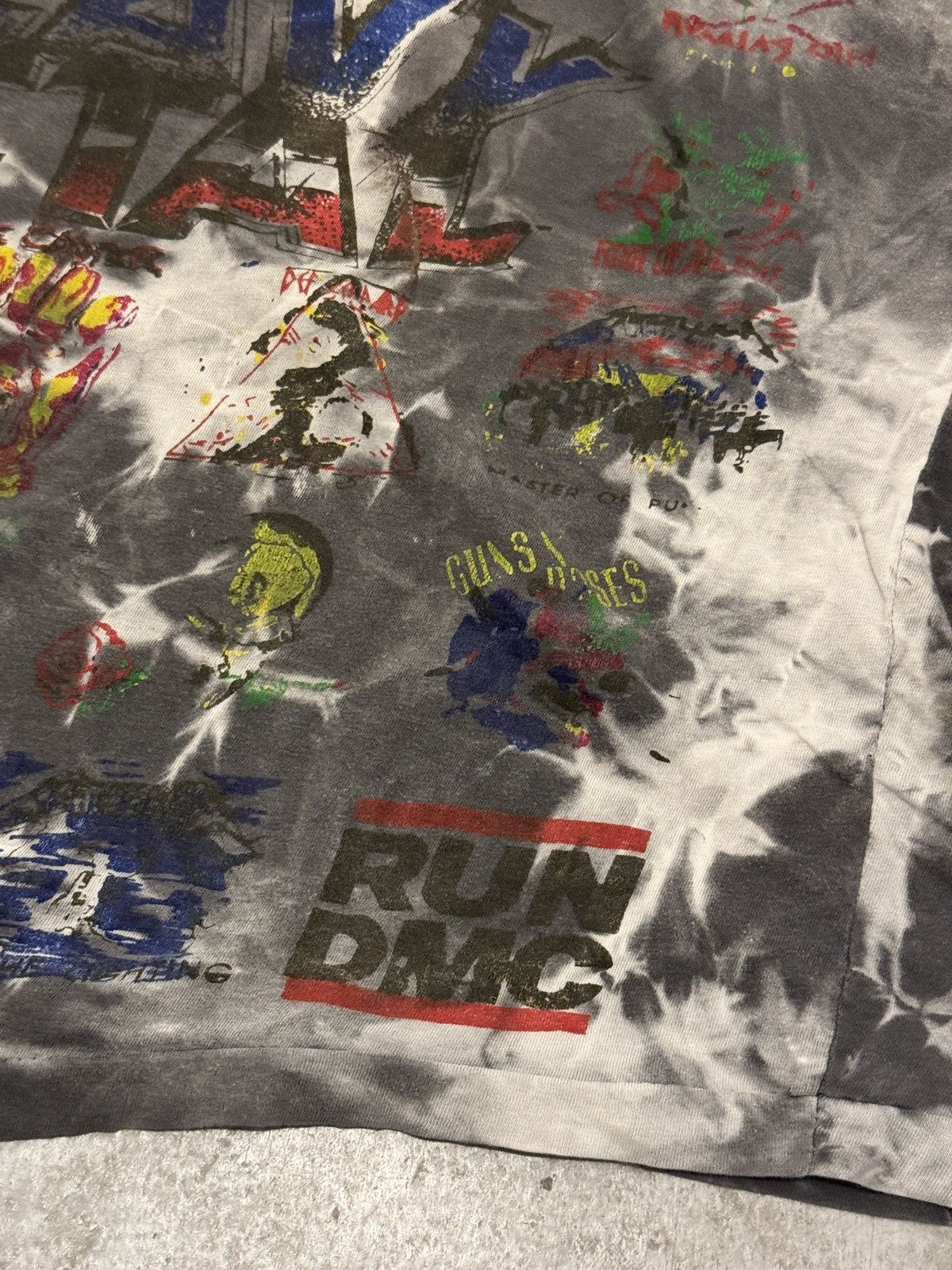 Band Tees × Vintage RARE* HEAVY METAL BAND 80s RAP ROCK HARDCORE TEE Size US XL / EU 56 / 4 - 2 Thumbnail