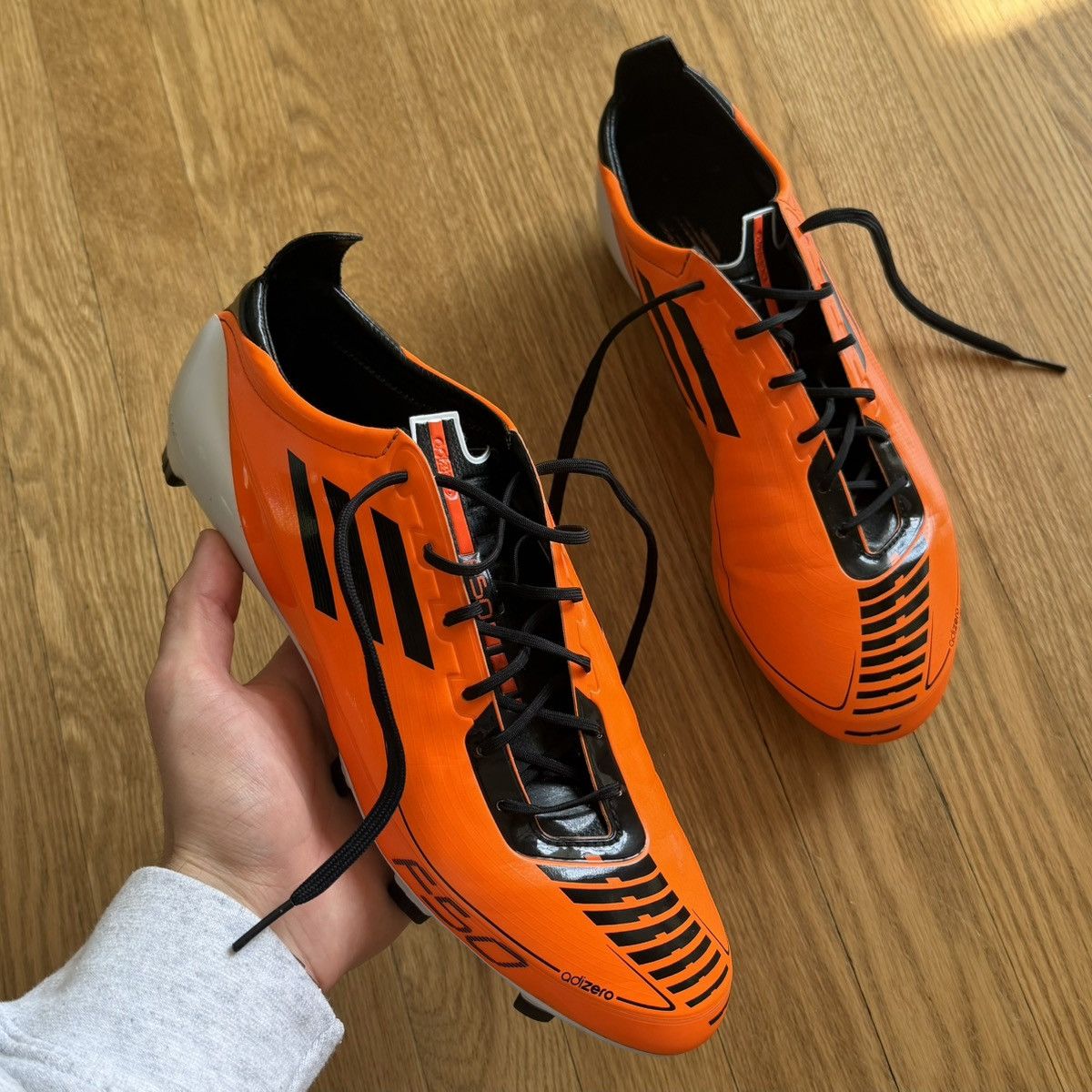 Adidas Adidas F50 Adizero TRX FG Messi Chameleon Orange UK 11 Size US 11 / EU 44 - 3 Thumbnail