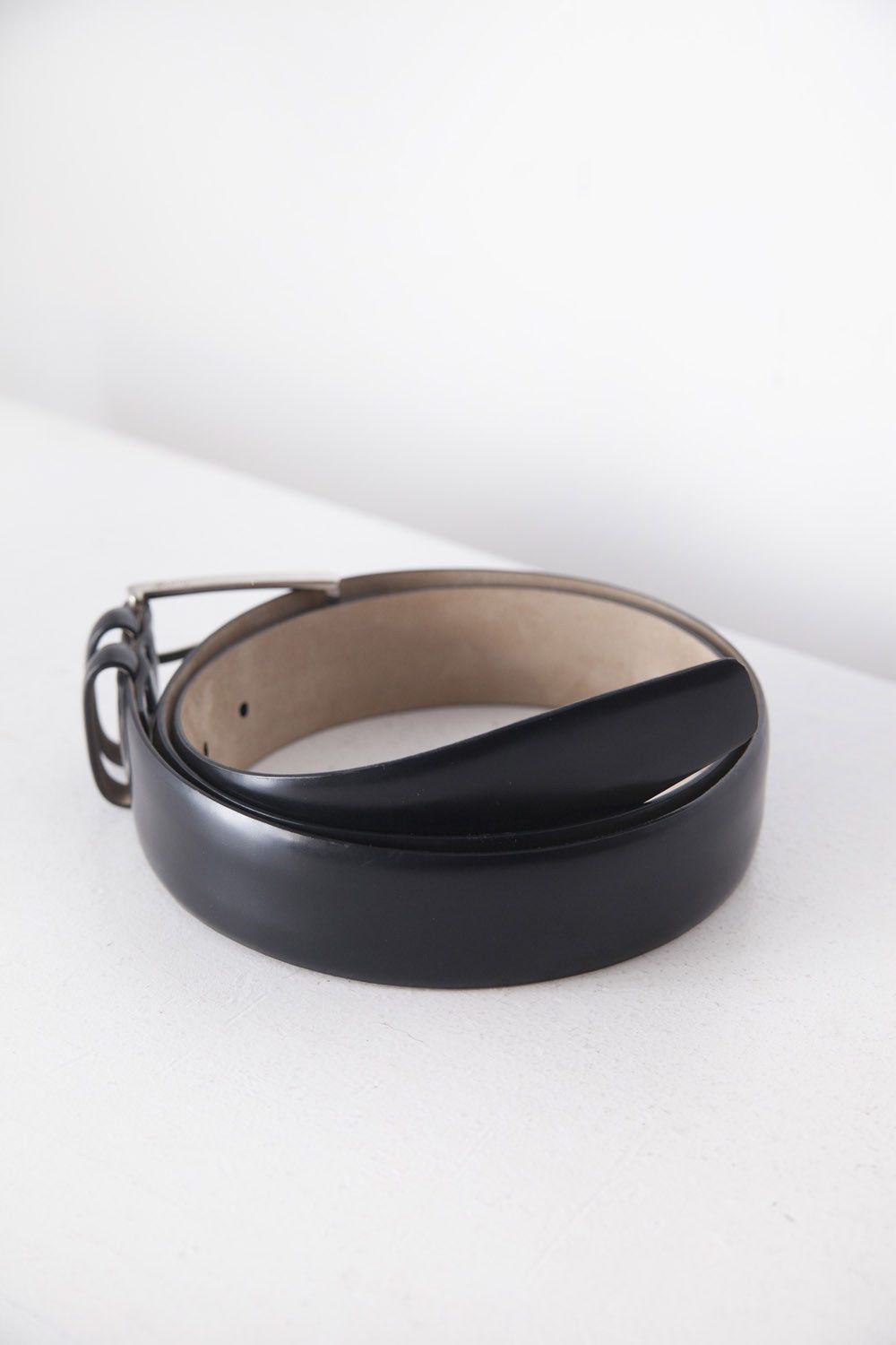 Brioni Brioni black leather suit belt - size 95 Size ONE SIZE - 3 Thumbnail