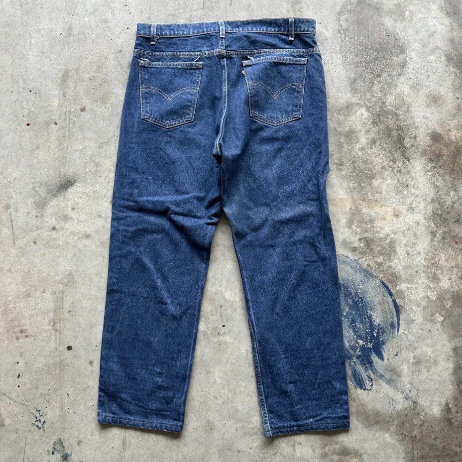 Levi's Vintage Levi's 505 Orange Tab Denim Jeans Size 37x28 Size US 37 - 1 Thumbnail