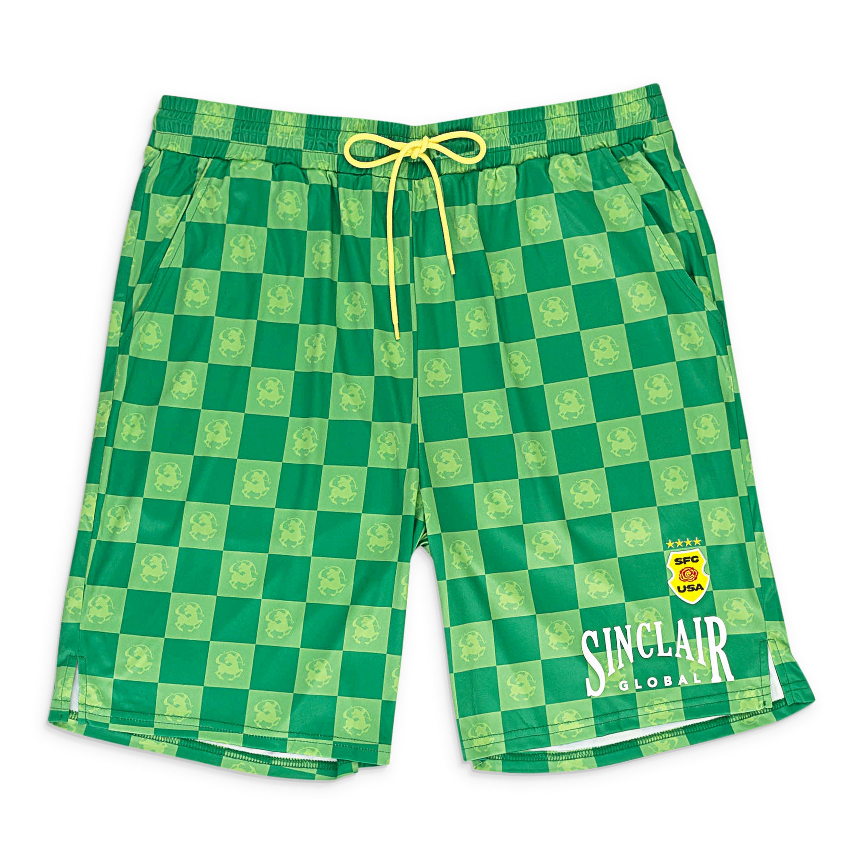 Sinclair Global SOCCER GREEN SHORTS SIZE L Size US 34 / EU 50 - 1 Thumbnail