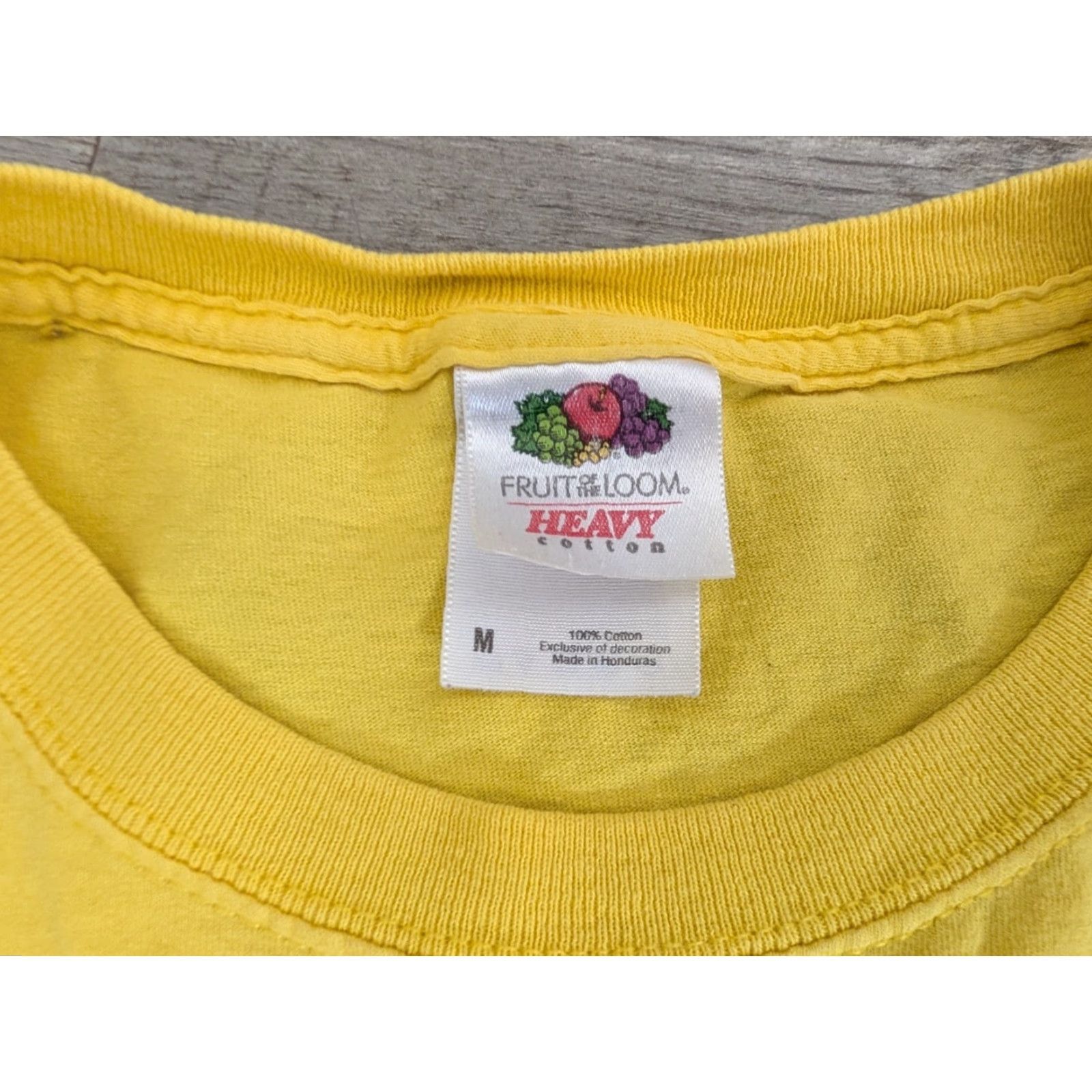 Fruit Of The Loom VINTAGE Trey Burke Tr3y Big head Michigan Wolverines Yellow Tee Shirt Rare VHTF Size M Size US M / EU 48-50 / 2 - 4 Thumbnail