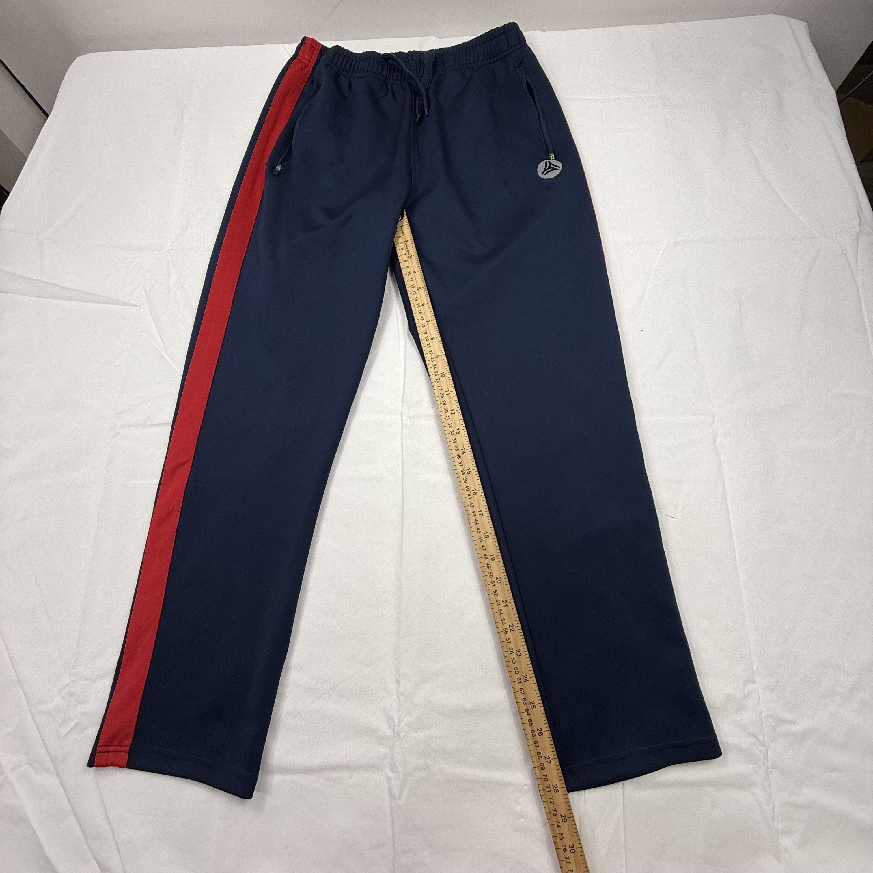 Other Anotwener Mens Track Pants Side Stripe Zipper Pockets Size US 41 - 2 Thumbnail