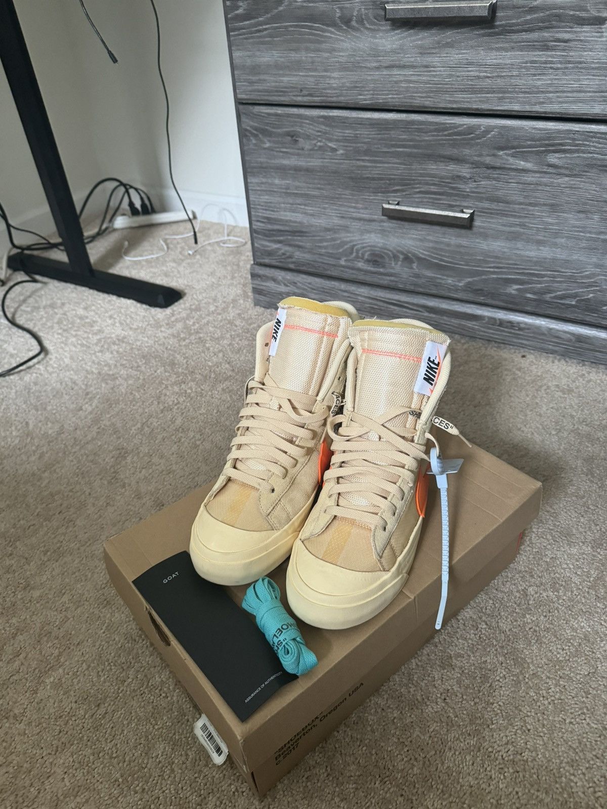 Off-White Off-White x Blazer Mid ‘All Hallows Eve’ Size US 11 / EU 44 - 3 Thumbnail