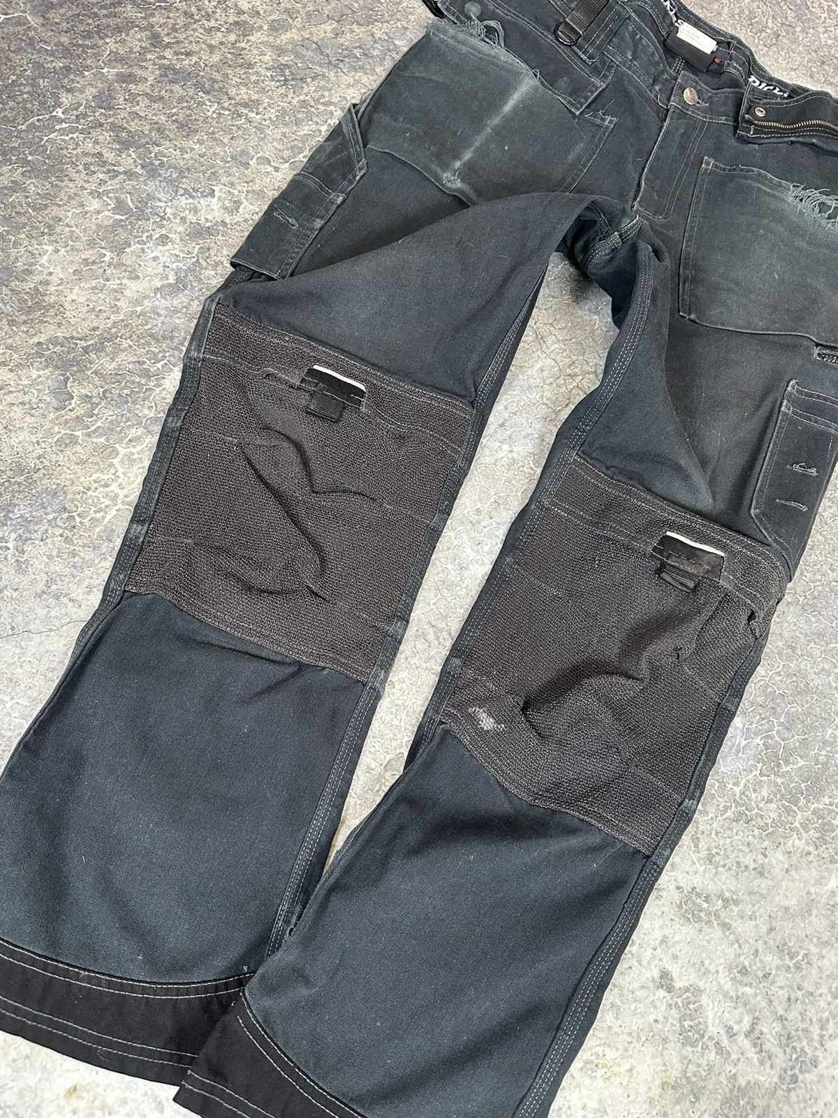 Dickies × Vintage Vintage Thrashed Dickies Workwear Pants Size US 32 / EU 48 - 2 Thumbnail