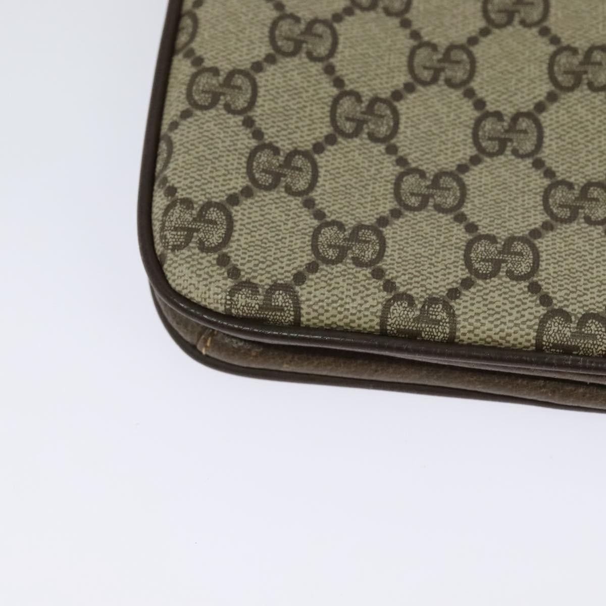 Gucci GUCCI GG Supreme Shoulder Bag Pvc Beige Gold Size ONE SIZE - 12 Thumbnail