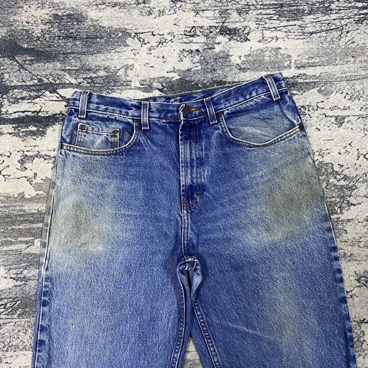 Japanese Brand × Kirkland Signature × Vintage Vintage KirkLand Signature Dirty Rusty Faded Denim Jeans Size US 34 / EU 50 - 2 Thumbnail