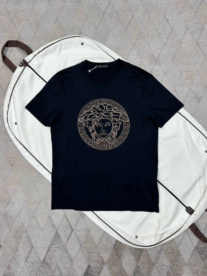 Versace Versace Rhinestone Medusa T-shirt Size US M / EU 48-50 / 2 - 1 Thumbnail