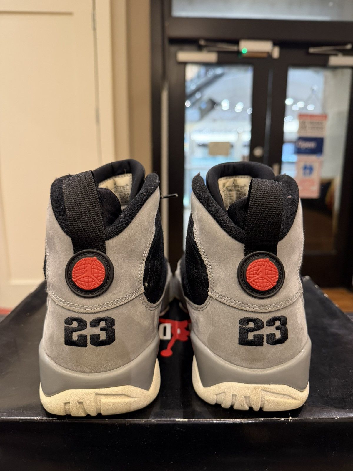 Jordan Brand Jordan 9 Retro Particle Gray Size US 10.5 / EU 43-44 - 3 Thumbnail