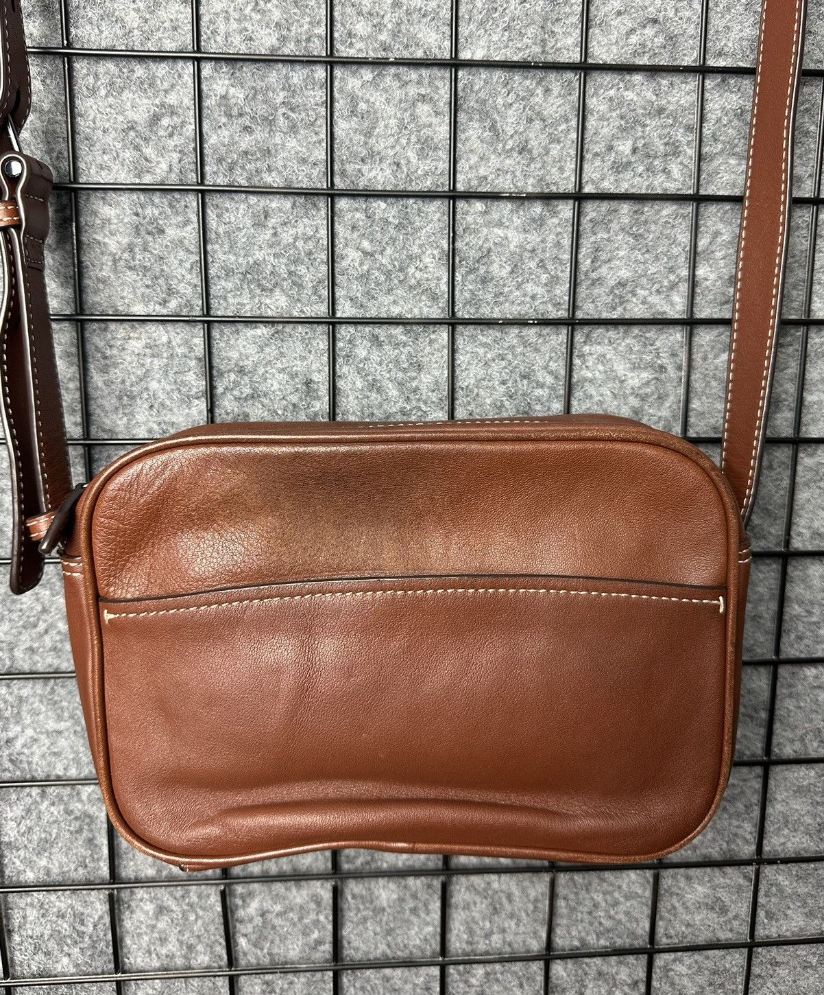 Genuine Leather Massimo Dutti Genuine Leather Crossbody Bag Size OS Size ONE SIZE - 6 Thumbnail