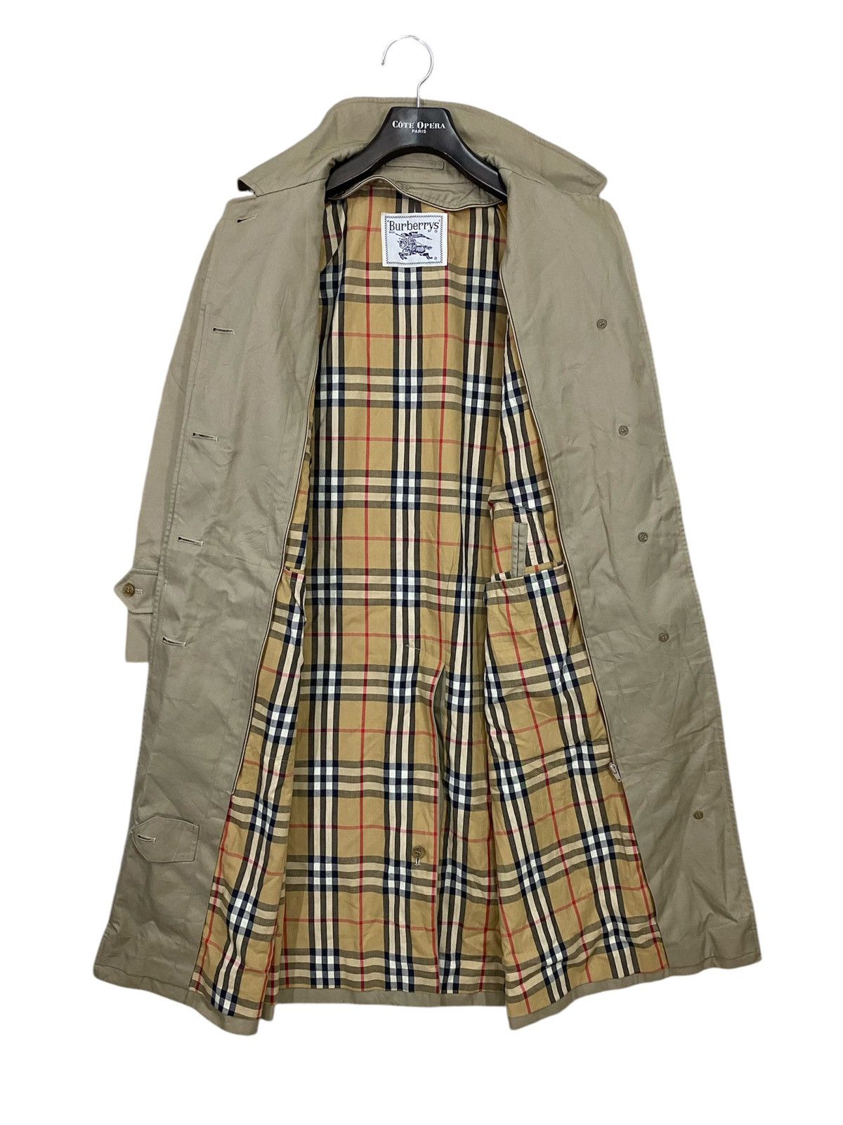 Burberry × Burberry Prorsum × Designer Vintage Burberry nova check long jacket Size US M / EU 48-50 / 2 - 1 Thumbnail
