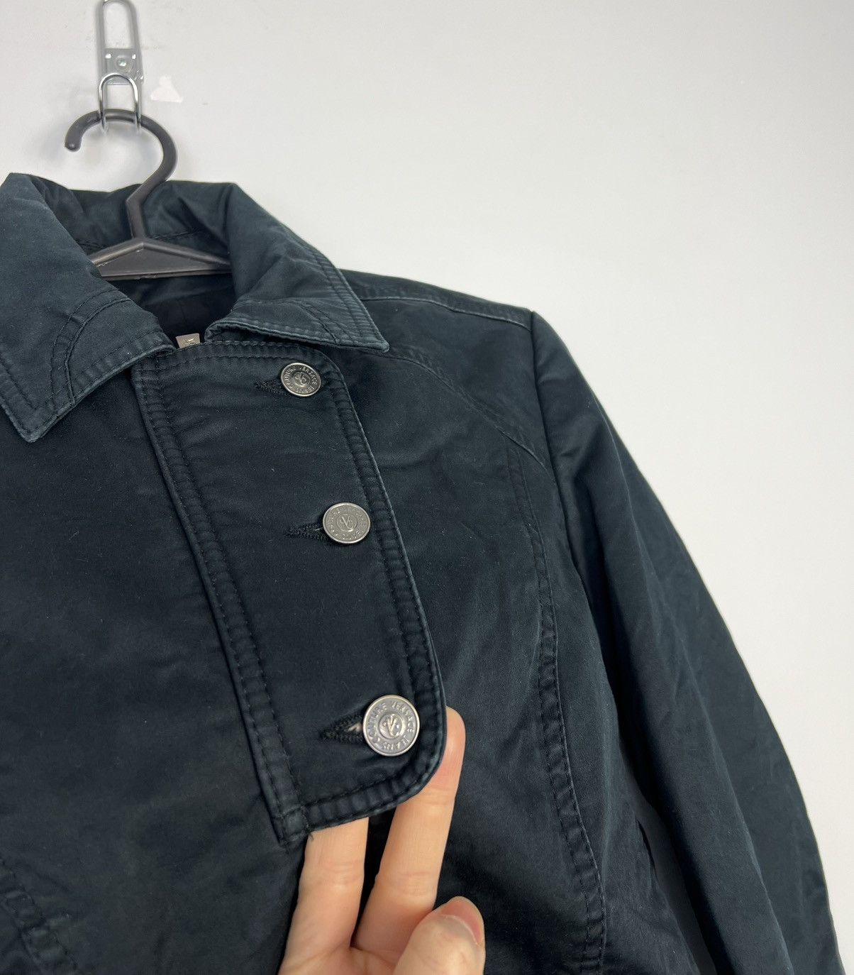 Versace Jeans Couture Women's Versace Jeans Couture Jacket with Logo Buttons Size XS / US 0-2 / IT 36-38 - 3 Thumbnail