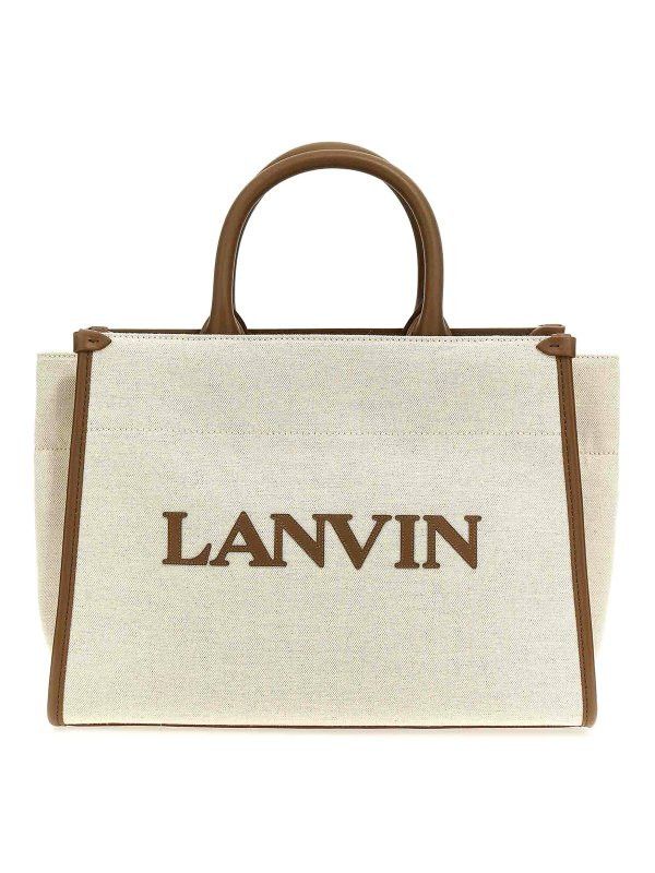 Lanvin o1y0326 Size : OS / Handbag in Cream/Brown Size ONE SIZE - 1 Thumbnail