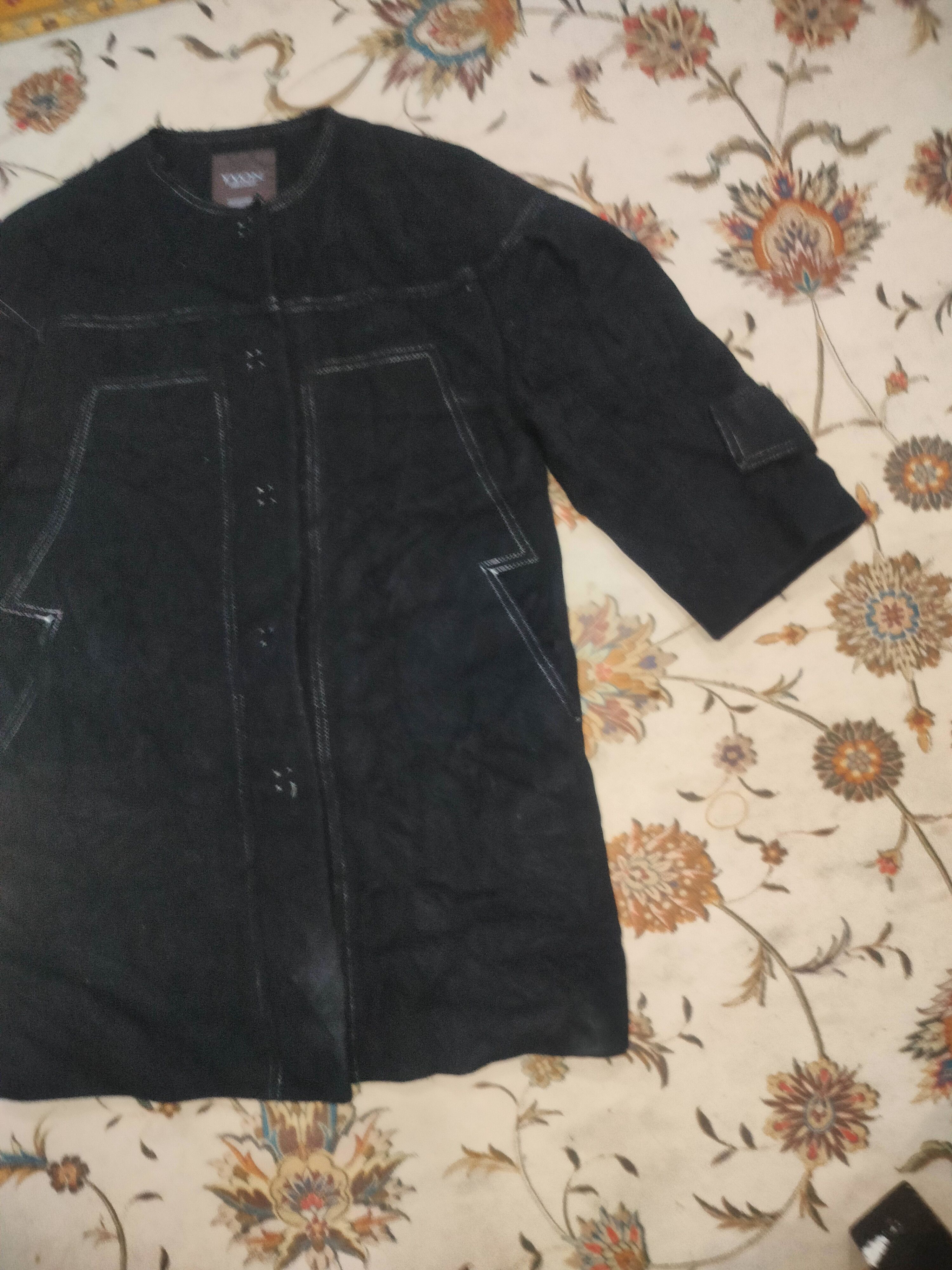 Japanese Brand YVON INED N.VAGUE BY YOHJI YAMAMOTO BUTTON UP WOOL COAT Size M / US 6-8 / IT 42-44 - 2 Thumbnail