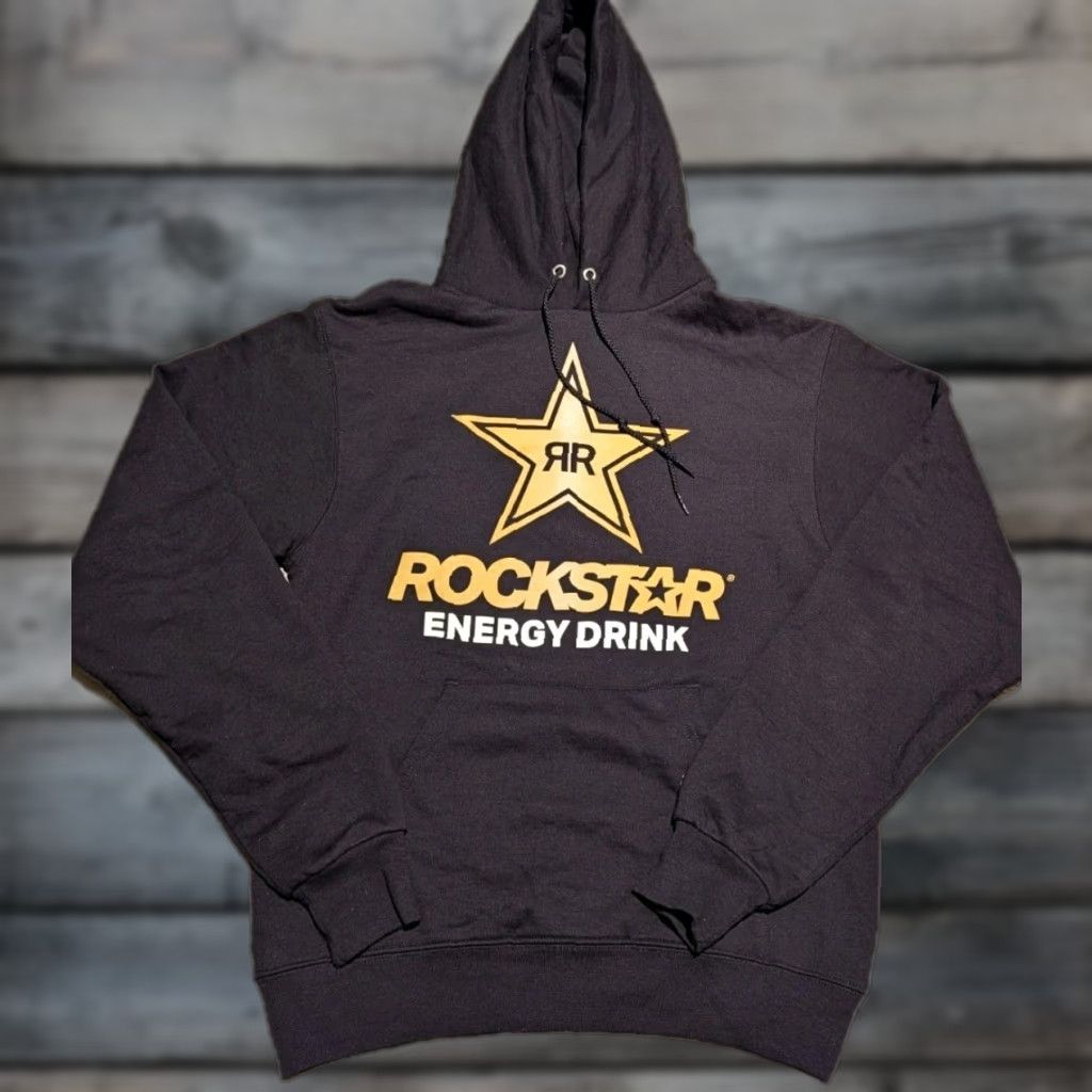 Champion Champion ECO Rockstar Energy Drink Hoodie Mens Size Small Black Pullover Size US S / EU 44-46 / 1 - 1 Thumbnail