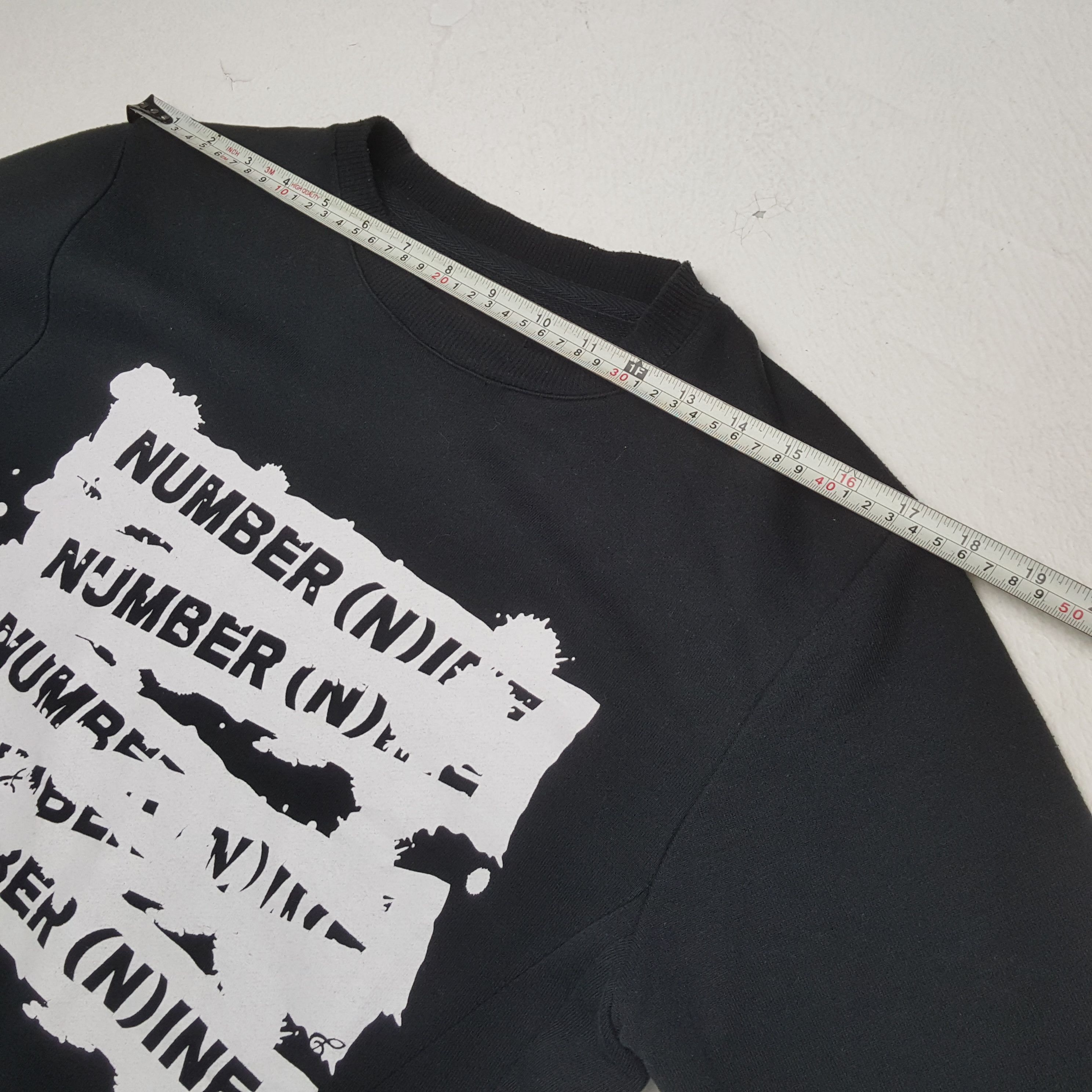 Number (N)ine NUMBER (N)INE Japanese Brand Designer Sweatshirt Size US S / EU 44-46 / 1 - 4 Thumbnail