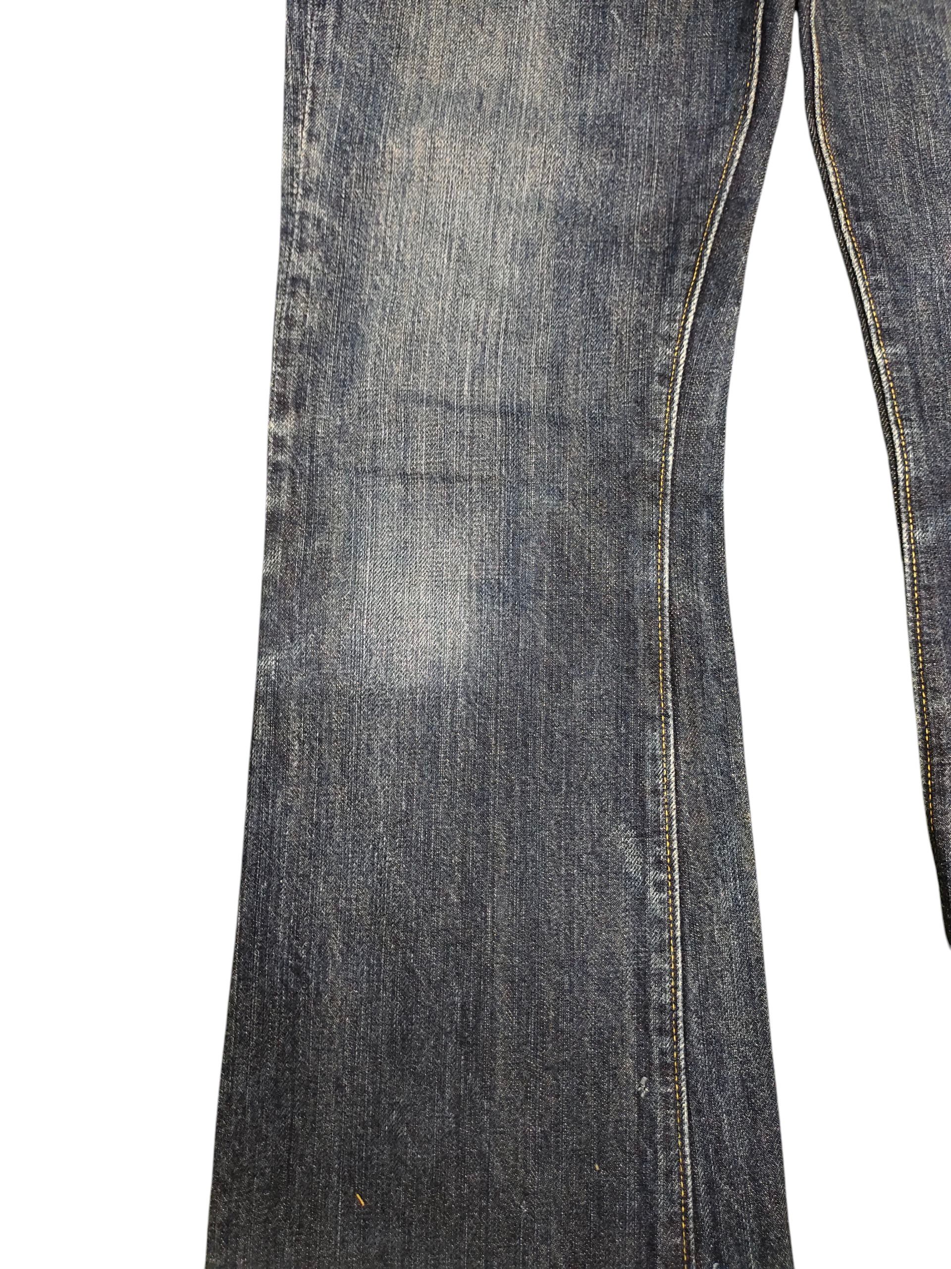 Sugar Cane Flare Jeans 90s Sugarcane Toyo Enterprise Clawmark Bootcut Size US 30 / EU 46 - 5 Thumbnail