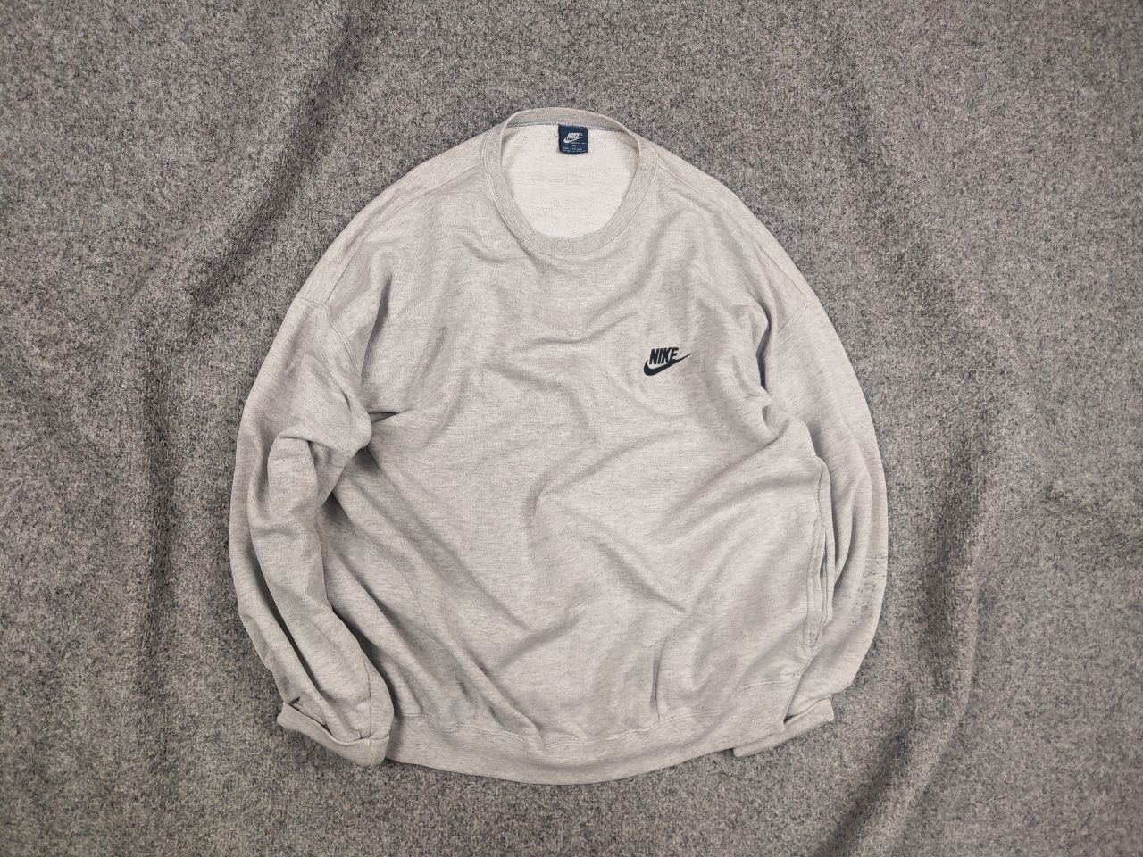 Nike Vintage 80's Nike Oregon USA Gray Jumper Swoosh Sweatshirt Size US XL / EU 56 / 4 - 1 Thumbnail
