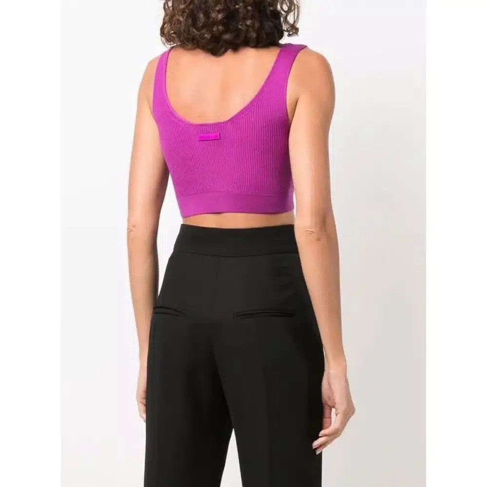 Tom Ford o1loc1c0625 BRK002 Cashmere Blend Top Bra in Fuchsia Size M / US 6-8 / IT 42-44 - 3 Thumbnail