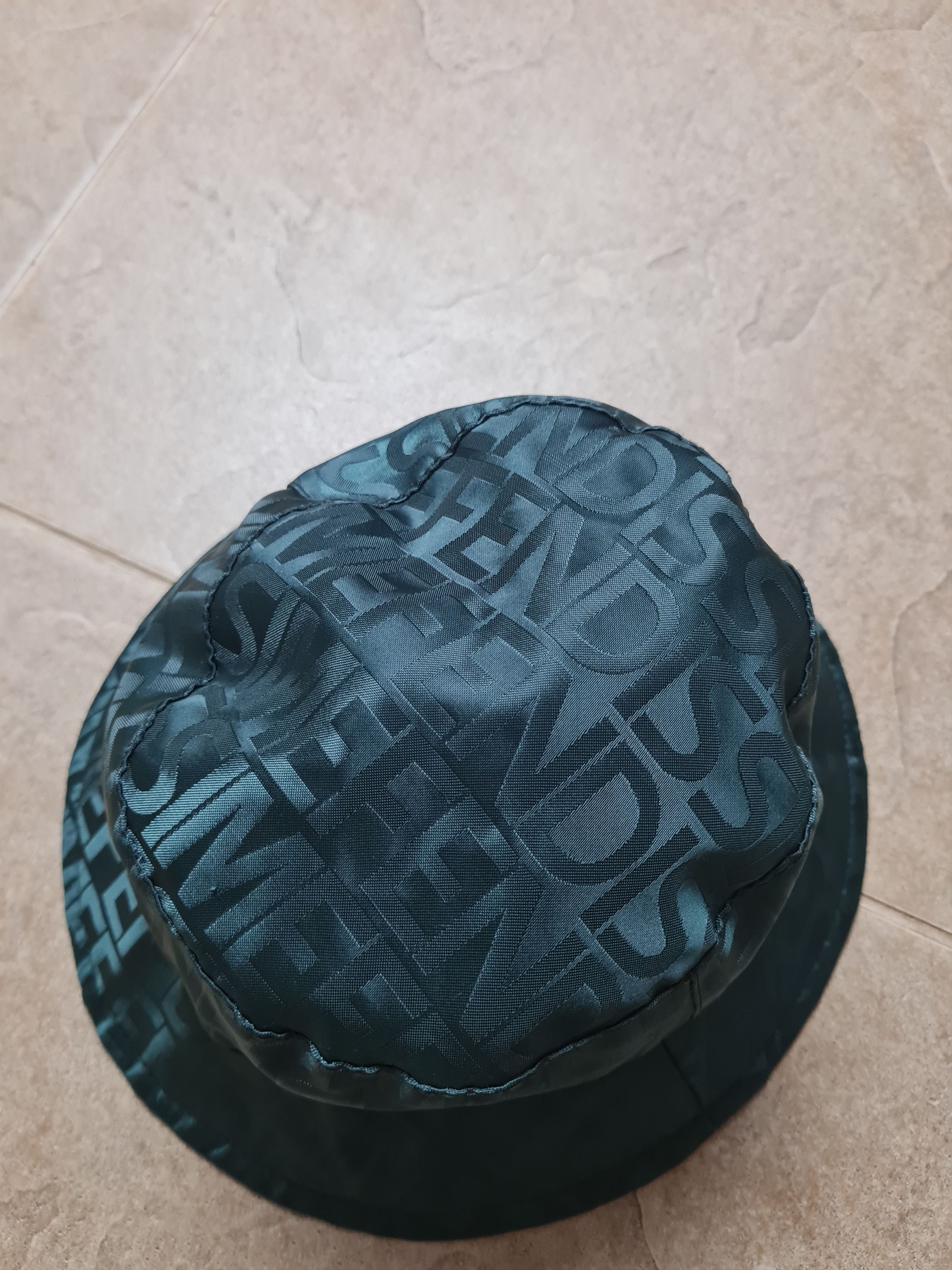 Fendi Fendissime bucket hat monogram by Fendi unisex Green Logo Size ONE SIZE - 5 Thumbnail