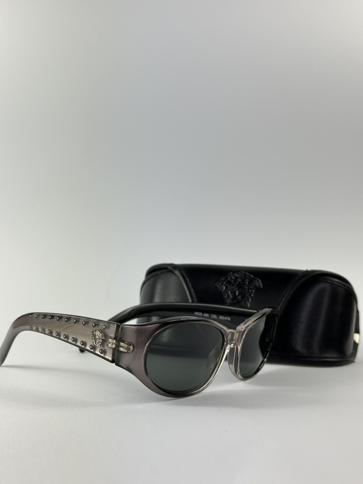 Versace Rare Gianni Versace Vintage Sunglasses Medusa - 435 362/476 Size ONE SIZE - 5 Thumbnail