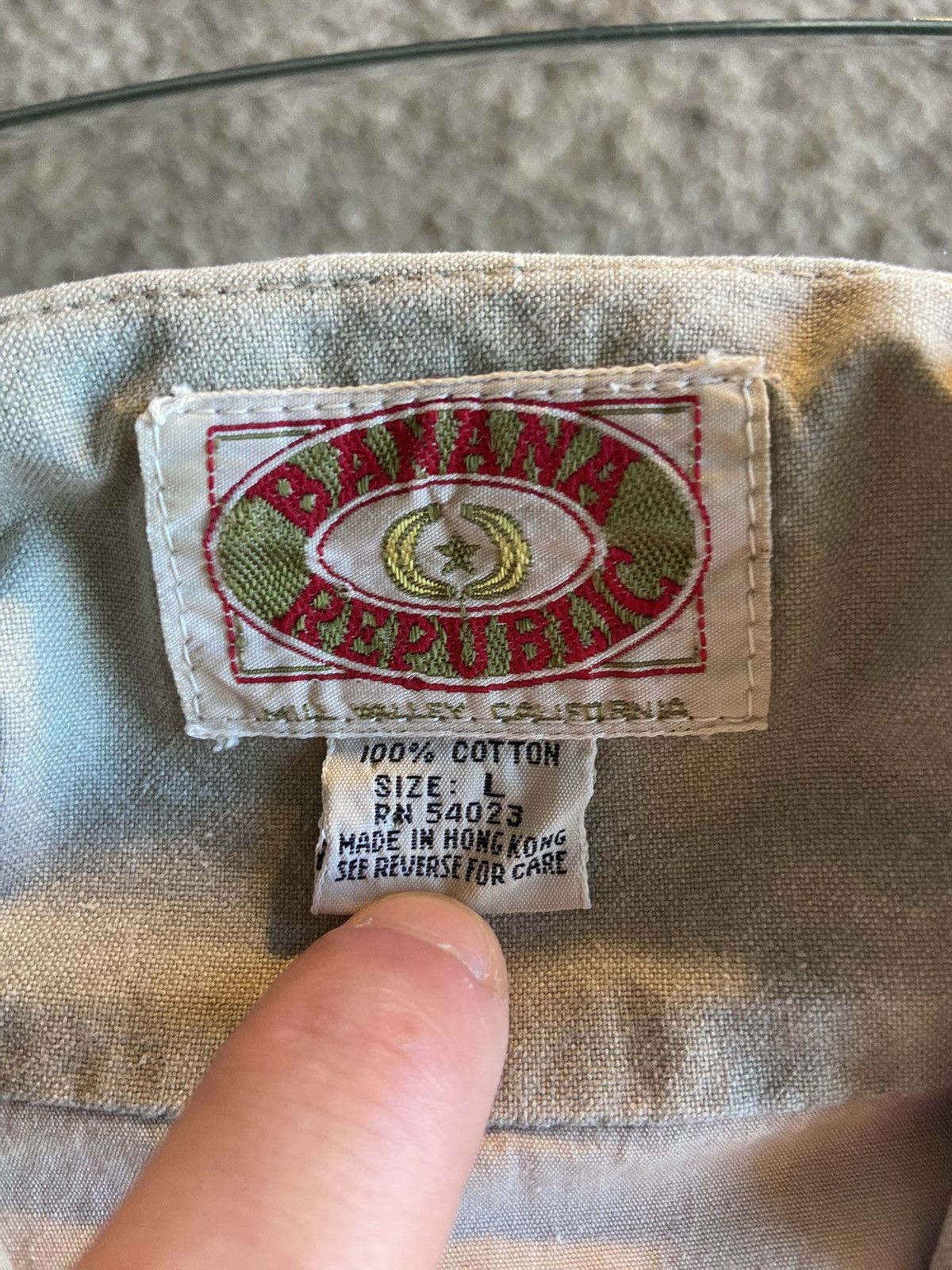 Banana Republic Vintage Banana Republic Men Safari Travel Utility Beige Vest Size US L / EU 52-54 / 3 - 8 Thumbnail