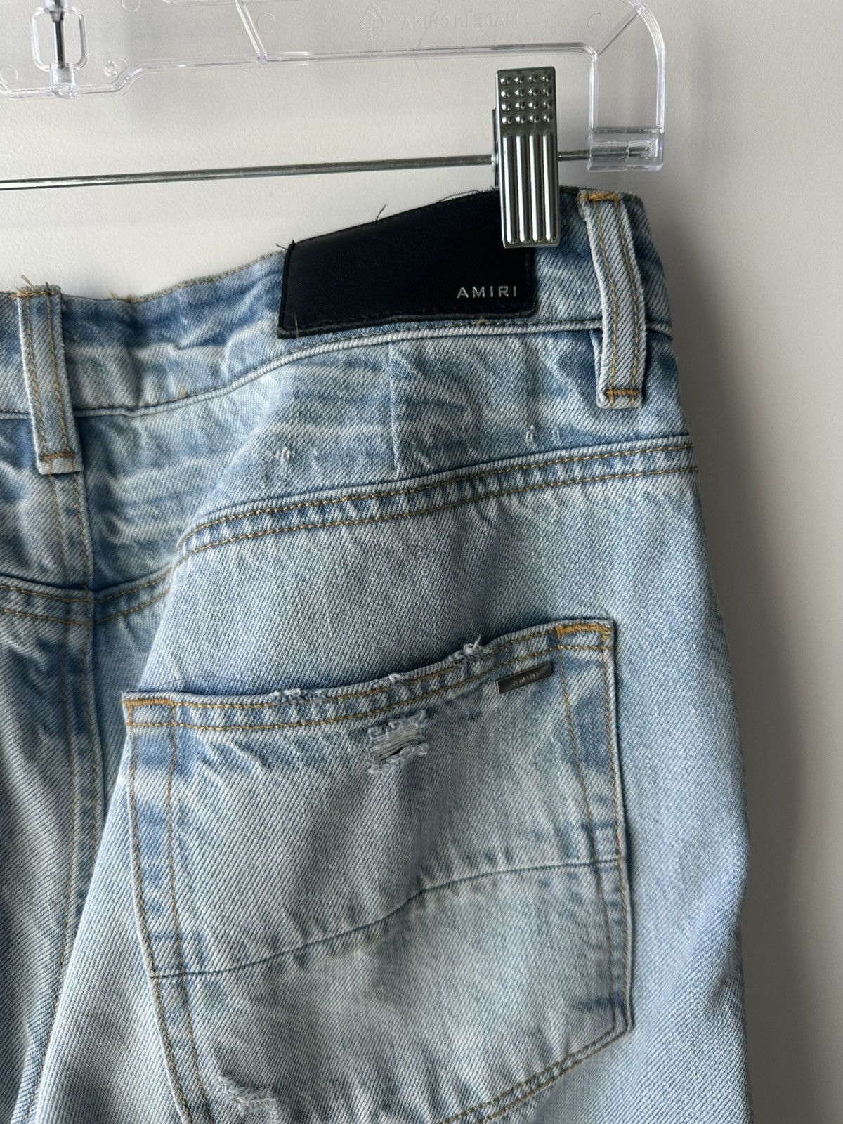 Amiri AMIRI MX3 MOTOCYLE FLARE JEAN Size US 30 / EU 46 - 9 Thumbnail
