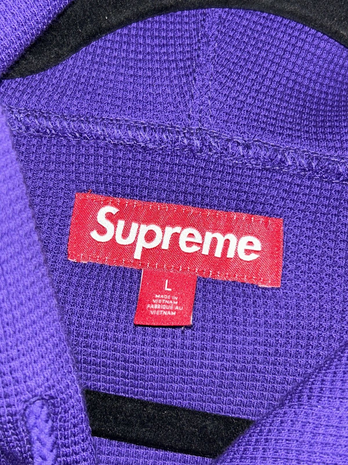 Supreme Supreme Hooded Zip Up Thermal SS25 size Large NEW Size US L / EU 52-54 / 3 - 6 Thumbnail