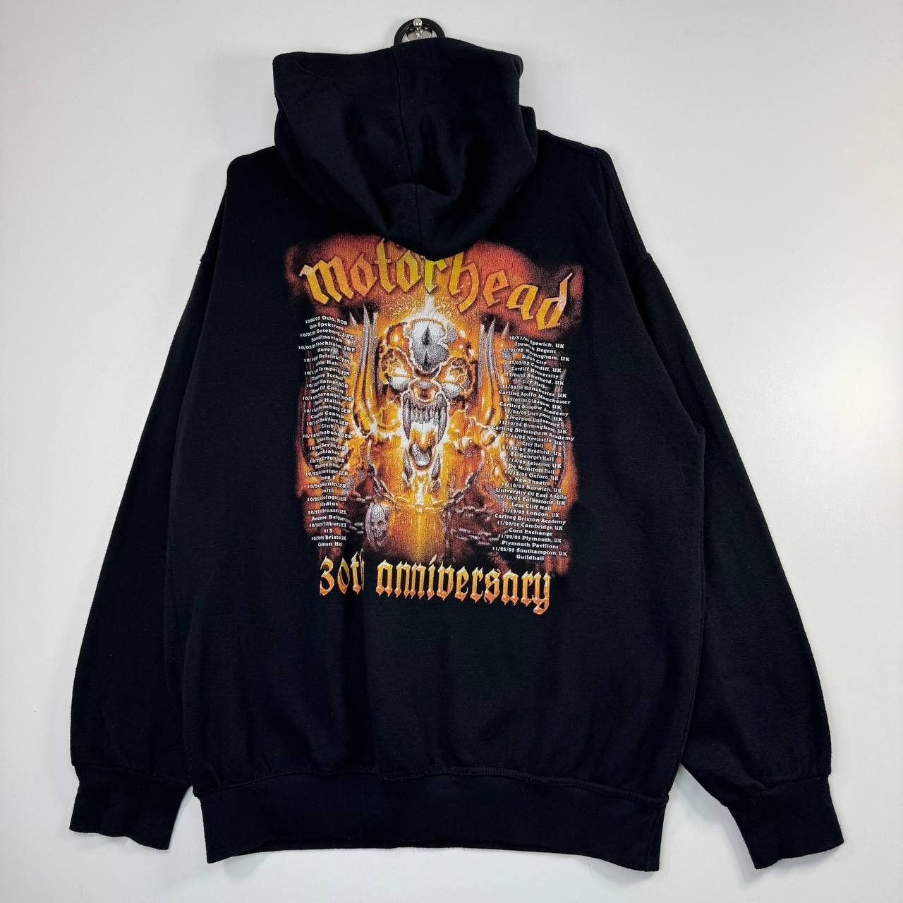 Other Motörhead 30th Anniversary Tour Hoodie Black Mens Size XL Size US XL / EU 56 / 4 - 5 Thumbnail