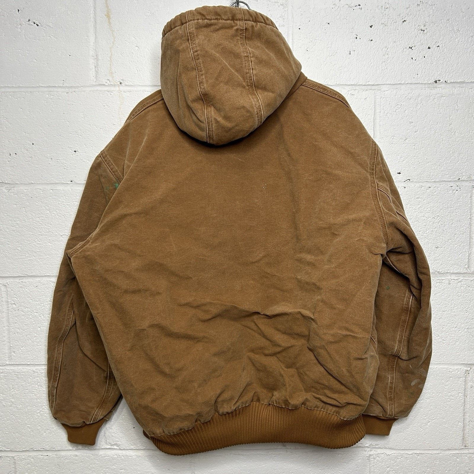 Carhartt Carhartt Hooded Quilt-Lined Active Jacket “Brown” J130-211 Size US XL / EU 56 / 4 - 2 Thumbnail