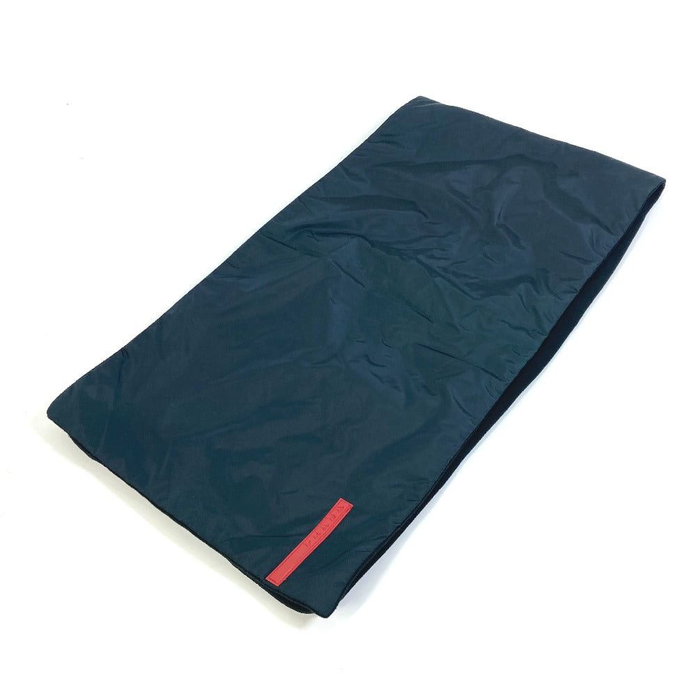Prada Prada Sports Scarf With Pockets Nylon Women Black Size ONE SIZE - 1 Thumbnail