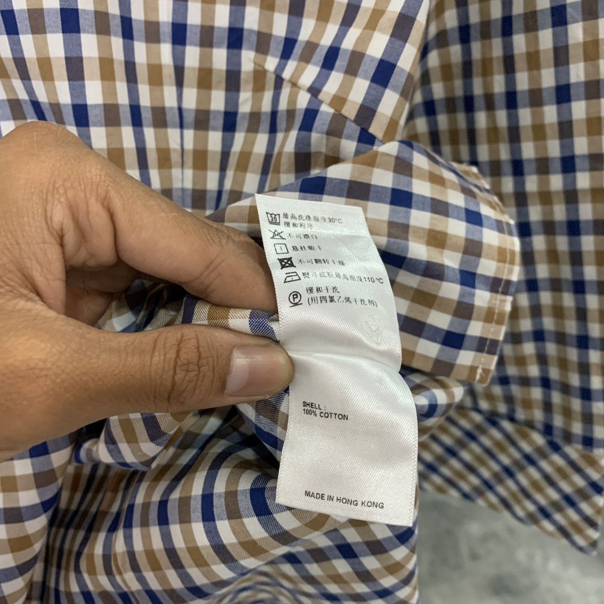 Aquascutum Aquascutum house check button shirt Size XL / US 12-14 / IT 48-50 - 6 Thumbnail