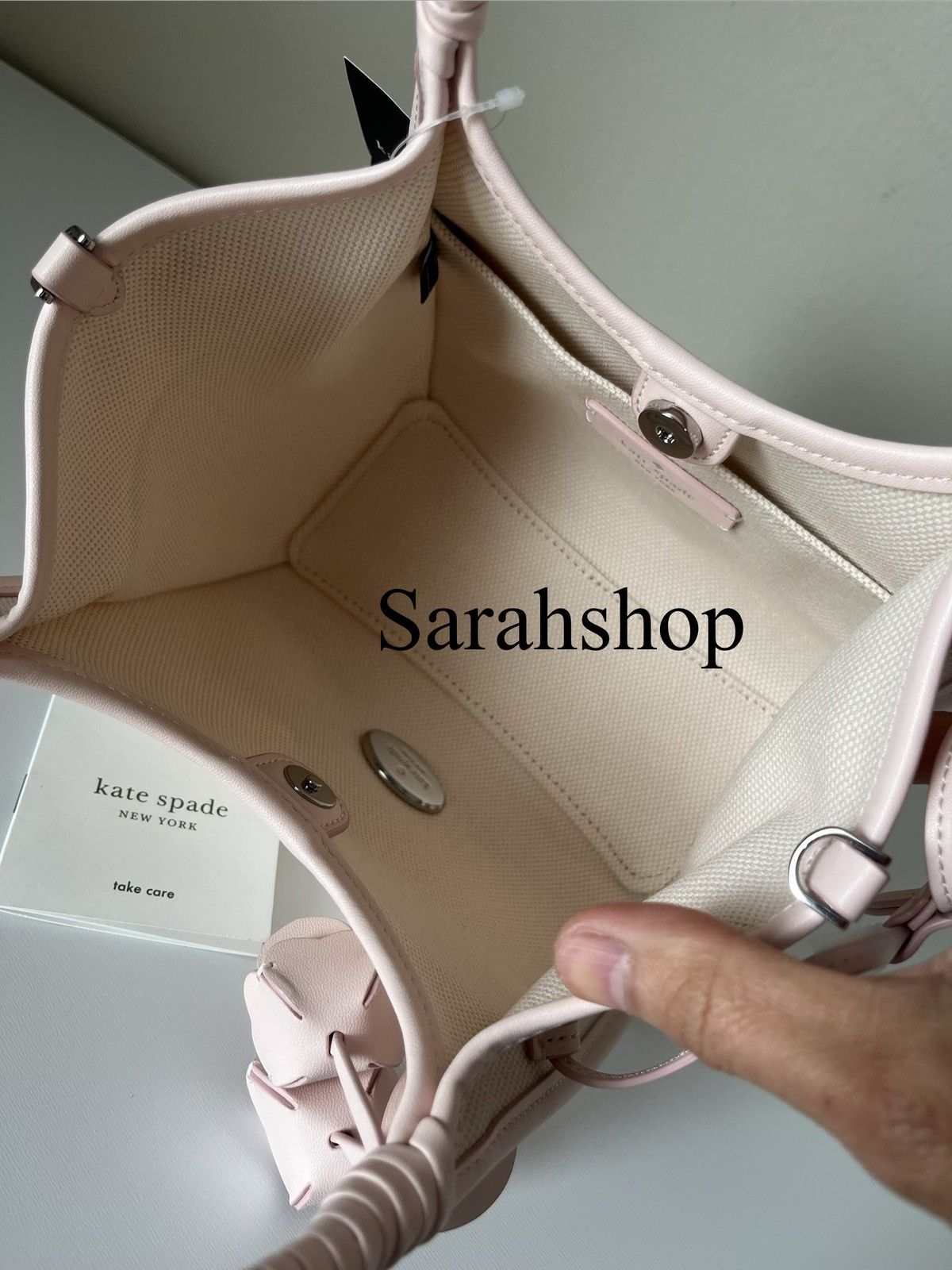 Kate Spade Kate Spade Stash Canvas Floral Small Carryall Bag Size ONE SIZE - 8 Thumbnail