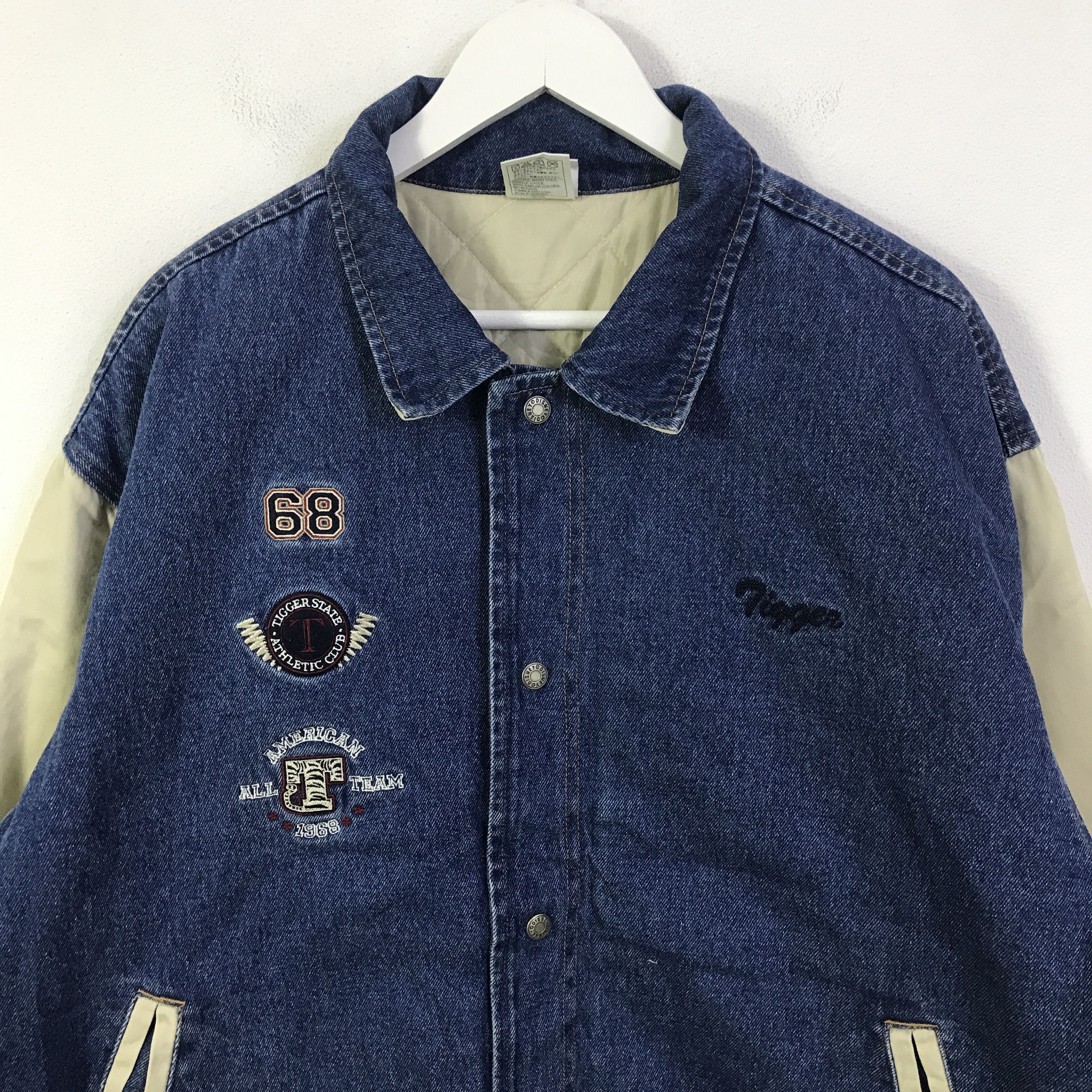 Disney Vtg tigger state athletic club Disney jacket K121B14 Size US L / EU 52-54 / 3 - 4 Thumbnail