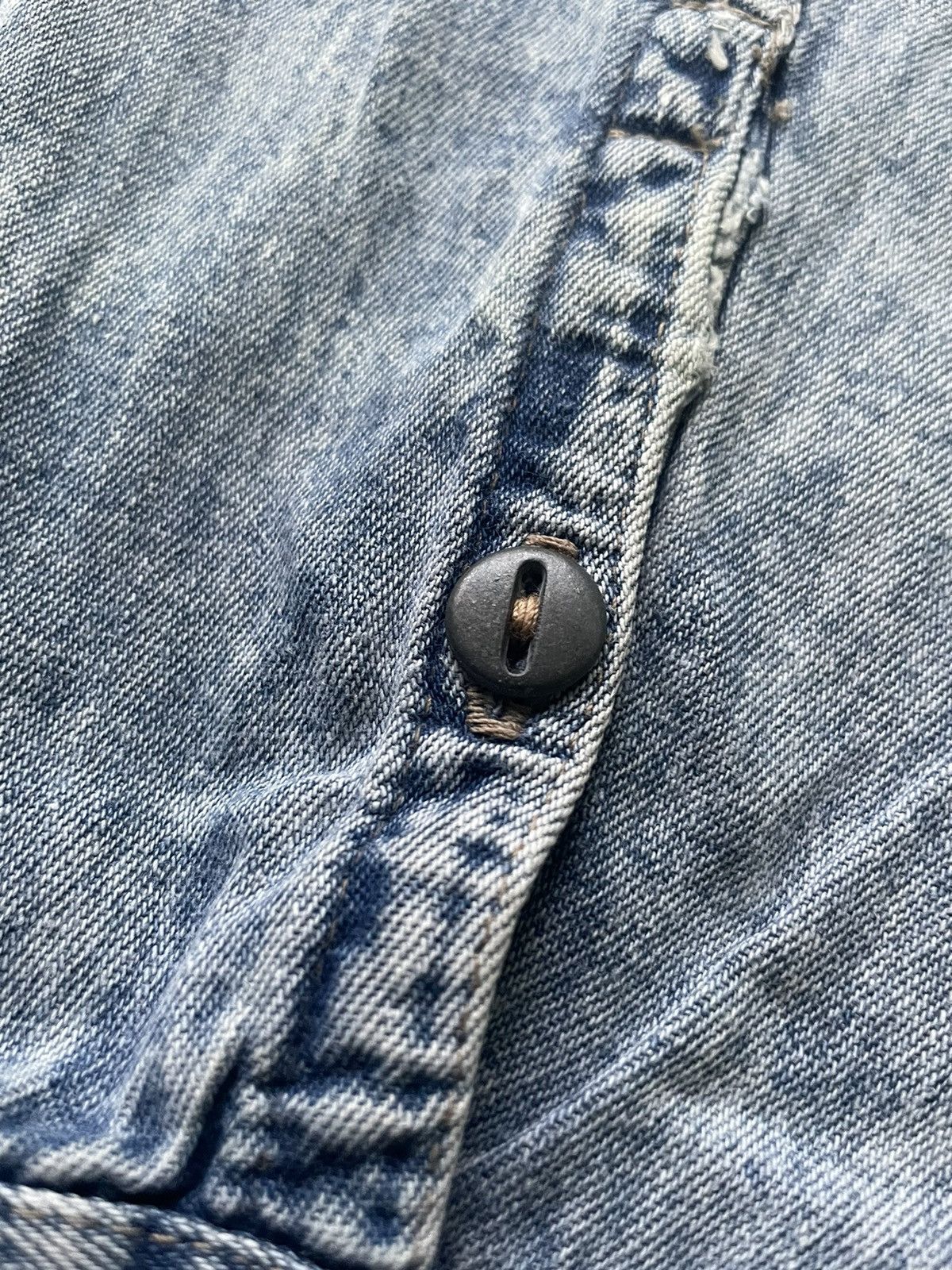Vintage Vintage Z.Cavaricci Denim Shirt Size US XL / EU 56 / 4 - 11 Thumbnail
