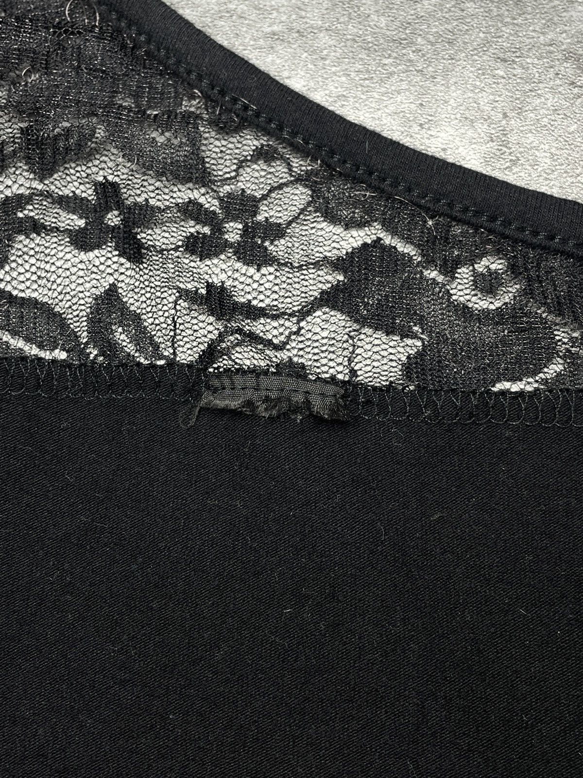 Vintage 💥RARE💥Vintage Y2K Top Rose Lace Avant Garde Aesthetic Size S / US 4 / IT 40 - 4 Thumbnail