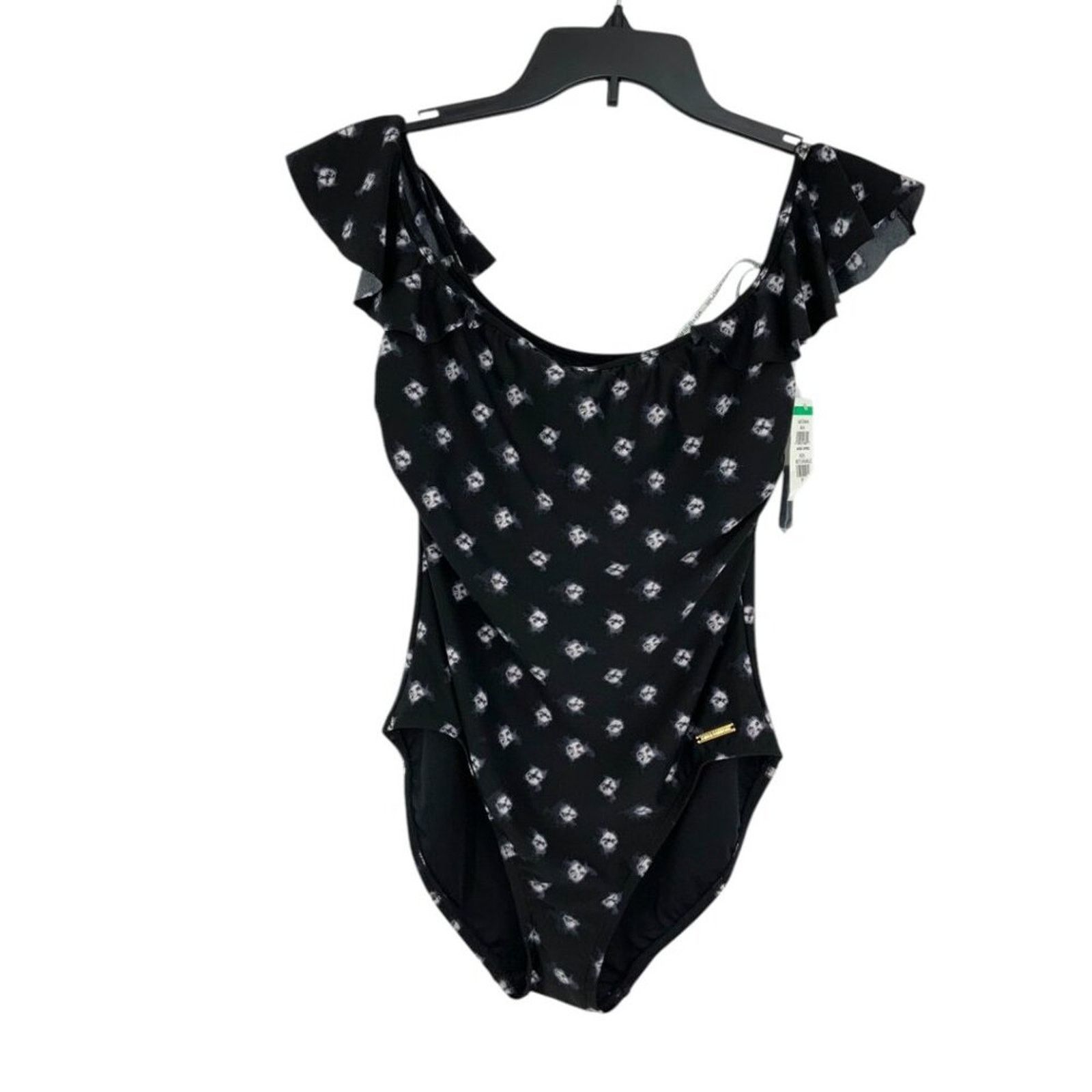 Vince Camuto Vince Camuto Black Tie Dye One Piece Swimsuit Size 10 NWOT Size ONE SIZE - 1 Thumbnail