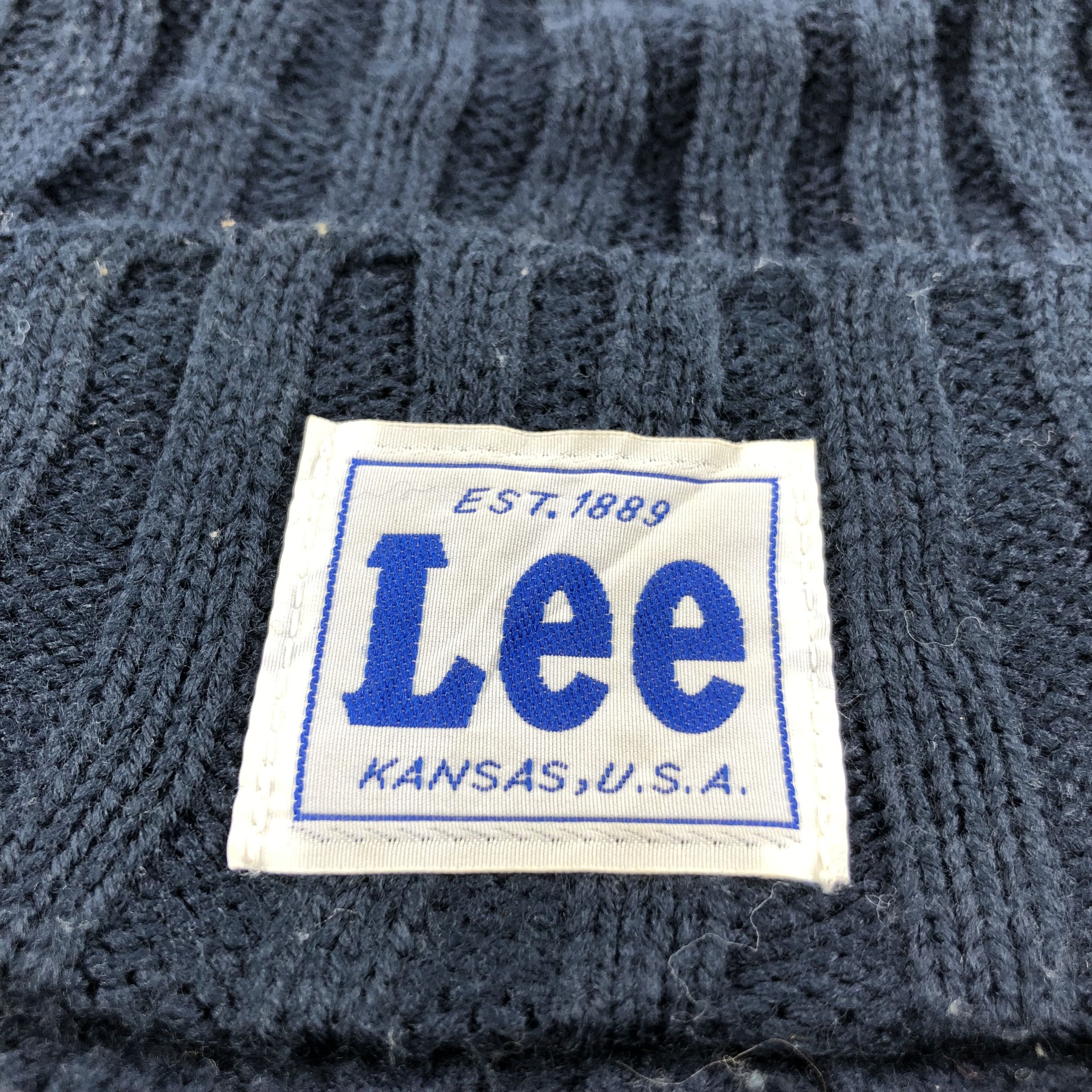 Lee Lee Fisherman Beanie Snowcap Snow Hat Winter Hat B151 Size ONE SIZE - 2 Thumbnail