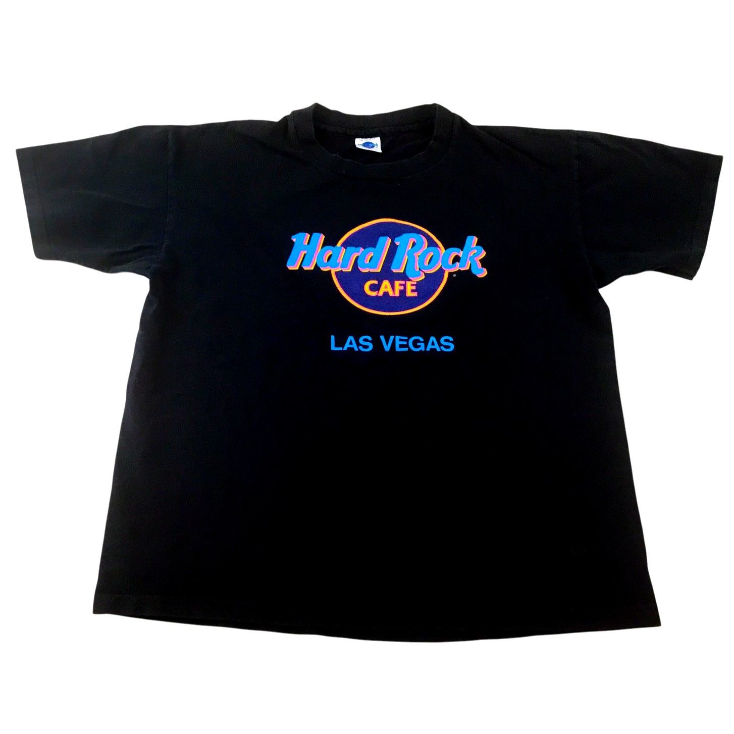 Hard Rock Cafe Hard Rock Cafe Las Vegas Black T-Shirt Classic Logo Size XL Size US XL / EU 56 / 4 - 1 Thumbnail