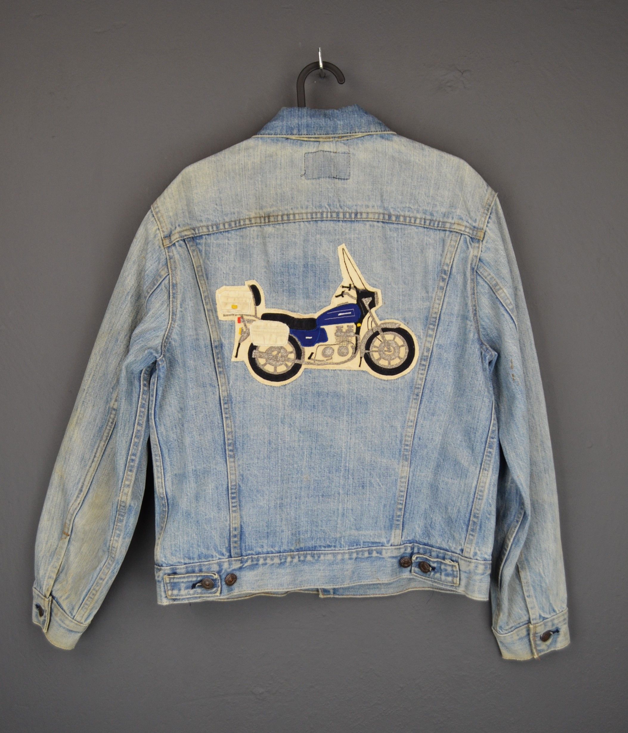 Levi's Levi's Type 3 1970s AMA Kawasaki Jacket 38 70505 Chainstitch Size US XS / EU 42 / 0 - 1 Thumbnail