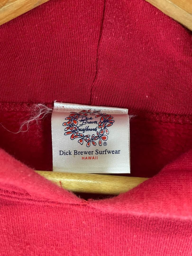 Japanese Brand Vintage Dick Brewer Surfboard Pullover Hoodie Size US L / EU 52-54 / 3 - 7 Thumbnail