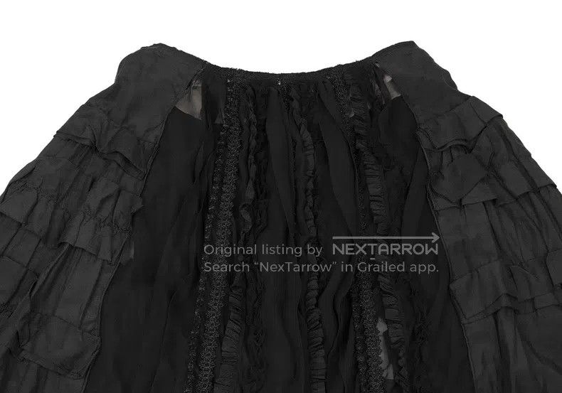 Comme des Garcons Comme Des Garcons size L Broken bride black vintage lace f Size 25" / US 0 / IT 36 - 5 Thumbnail