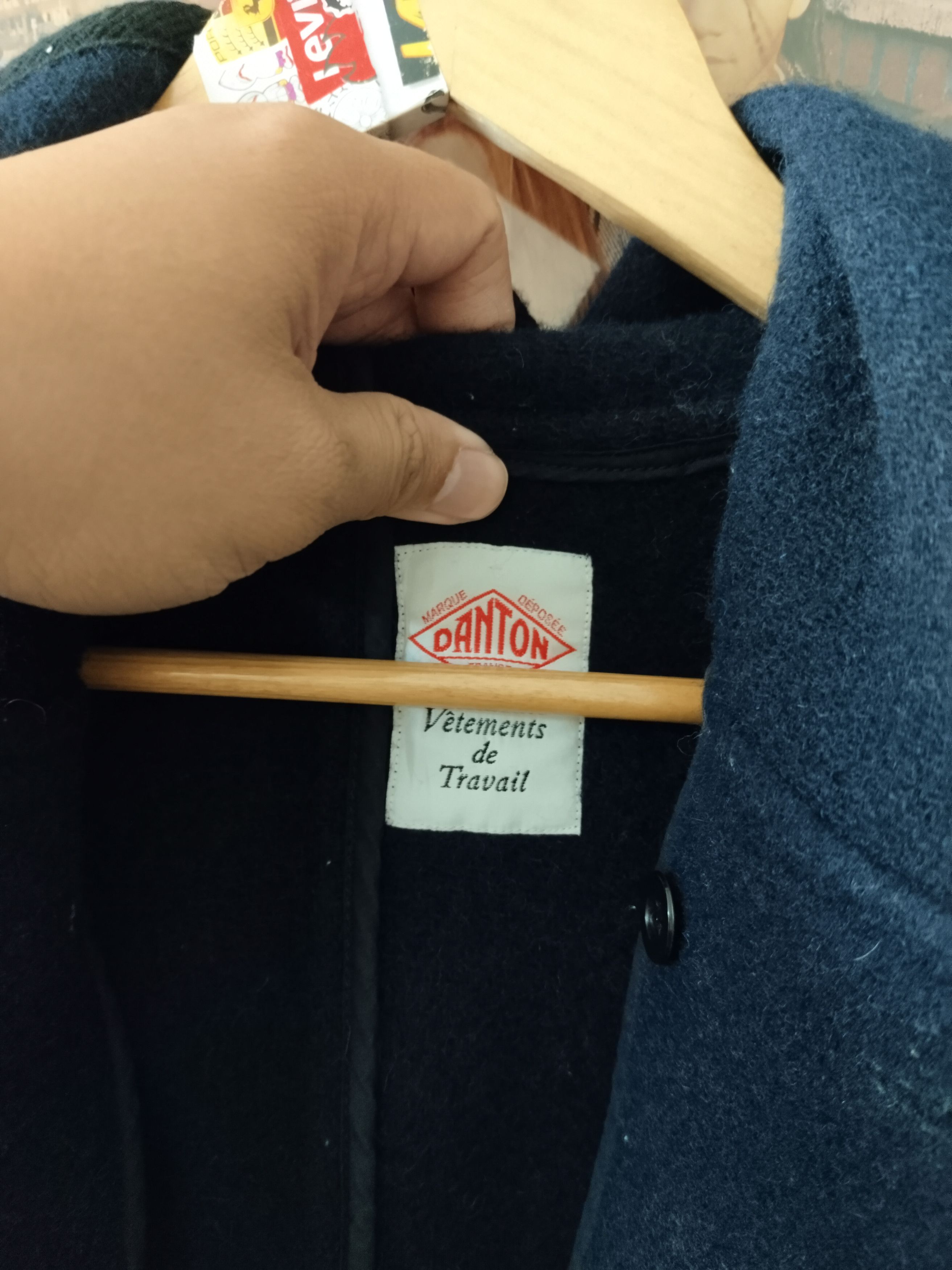 Danton × Vintage DANTON VETEMENTS DE TRAVAIL PARKAS WOOL COAT Size US L / EU 52-54 / 3 - 8 Thumbnail