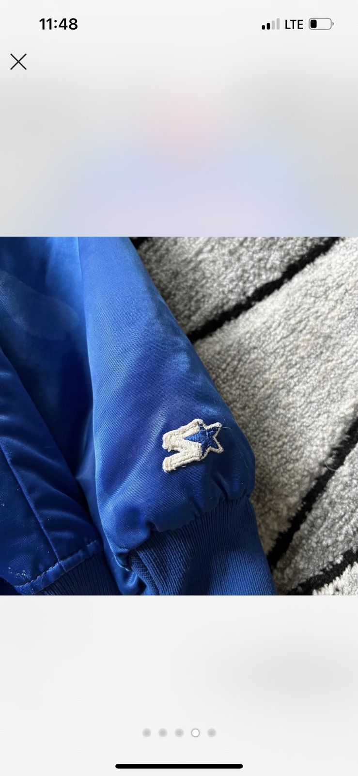 Starter Vintage Washington Bullets Starter Jacket large Size US L / EU 52-54 / 3 - 4 Thumbnail