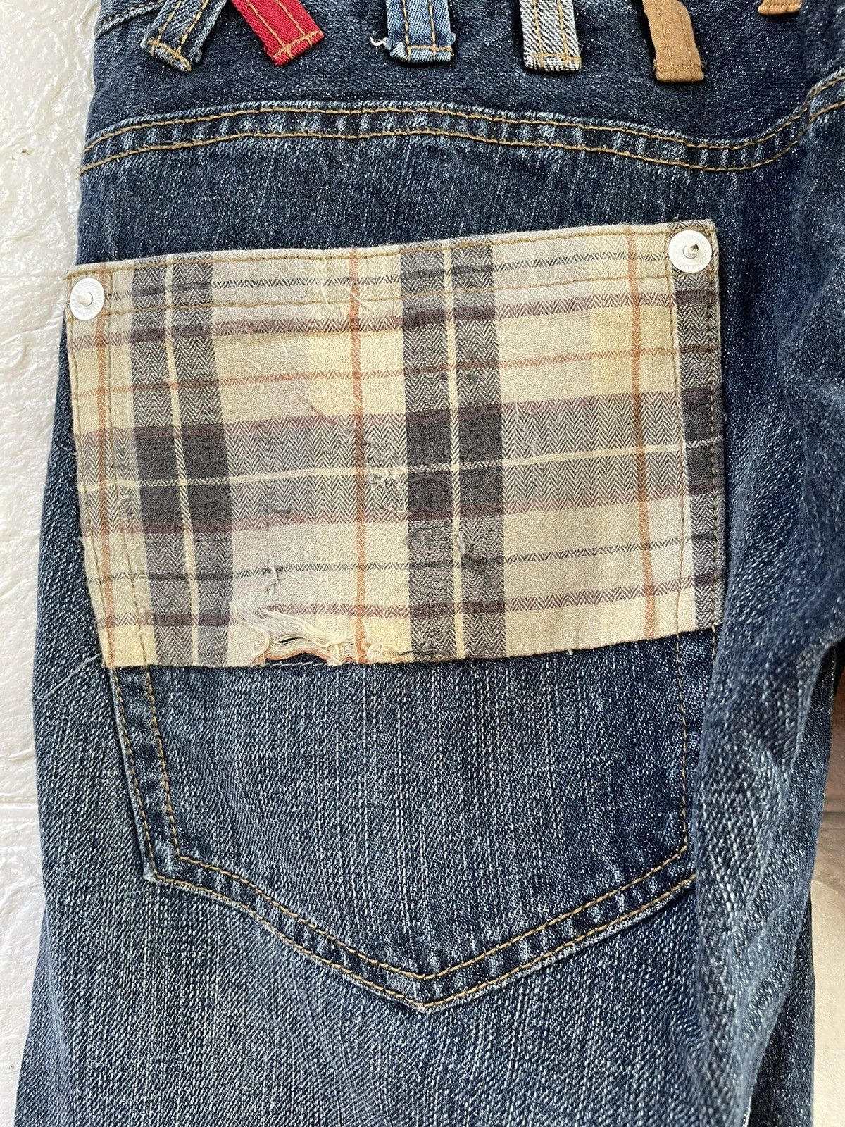 Japanese Brand Double Focus Double Waist Denim Size US 32 / EU 48 - 6 Thumbnail