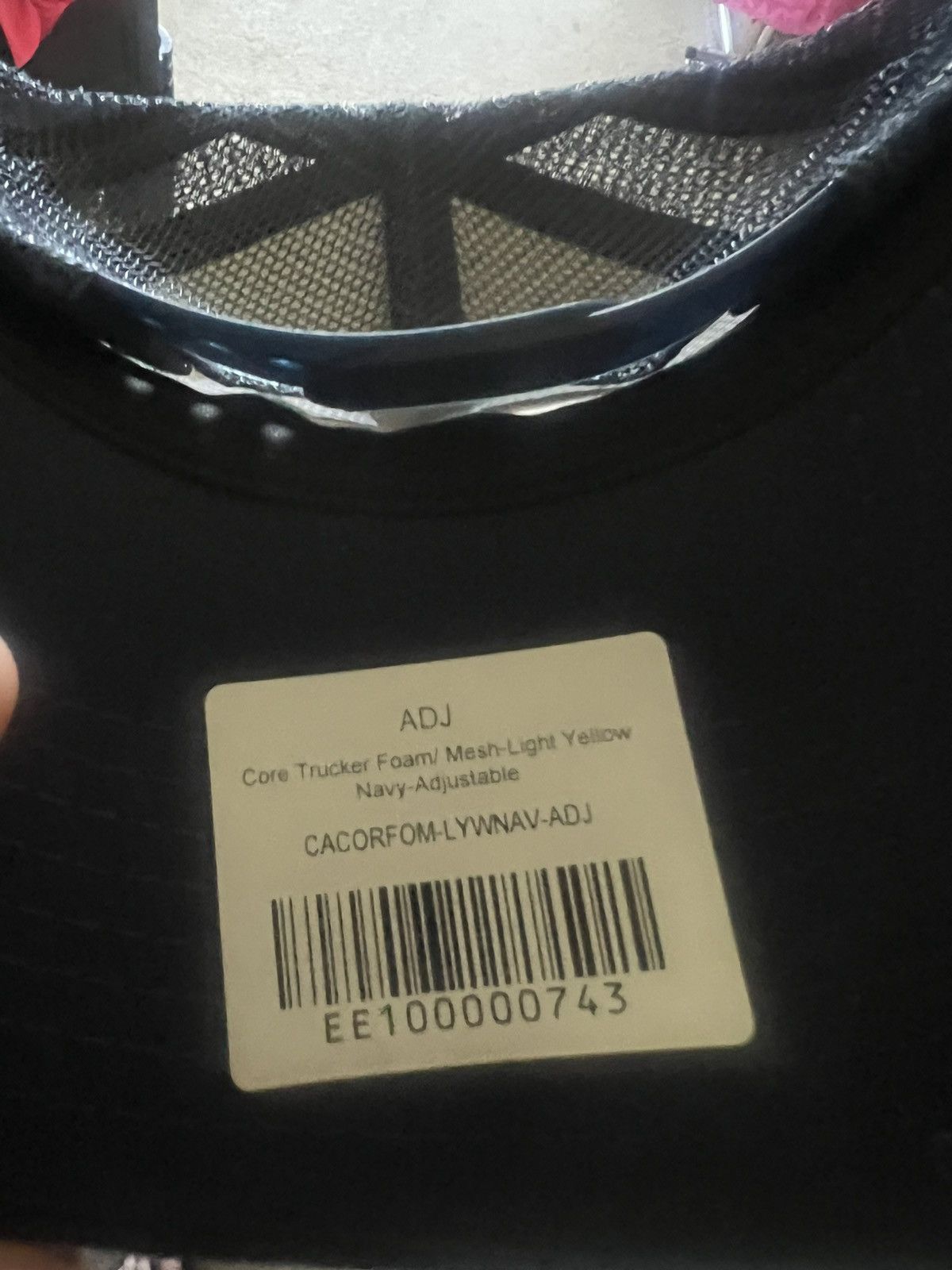 Eric Emanuel Eric Emanuel navy trucker SnapBack hat Size ONE SIZE - 5 Thumbnail