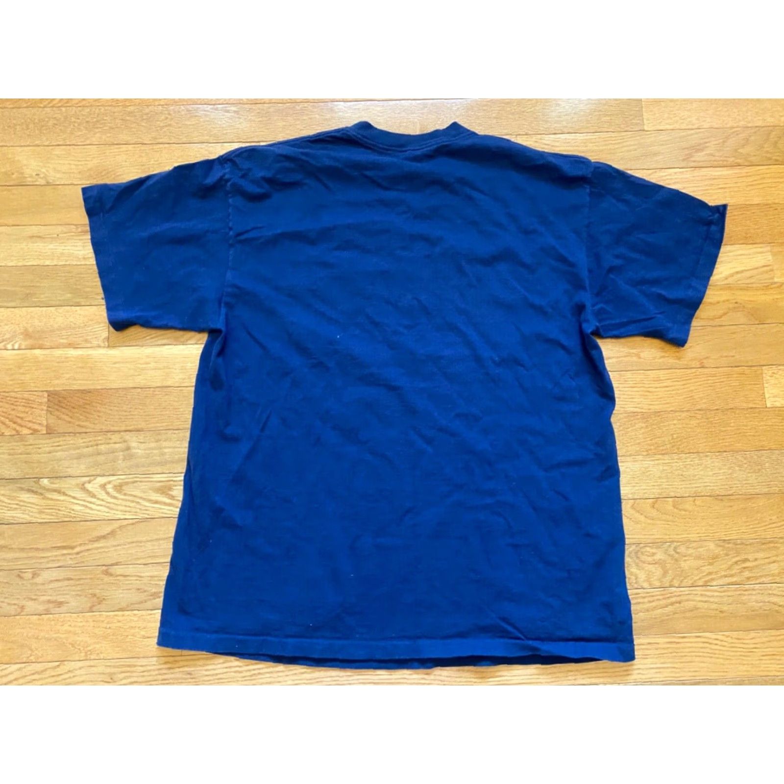 Vintage VINTAGE Notre Dame Shirt Single Stitch Adult XL Sz Mens Blue Short Sleeve Size US XL / EU 56 / 4 - 2 Thumbnail