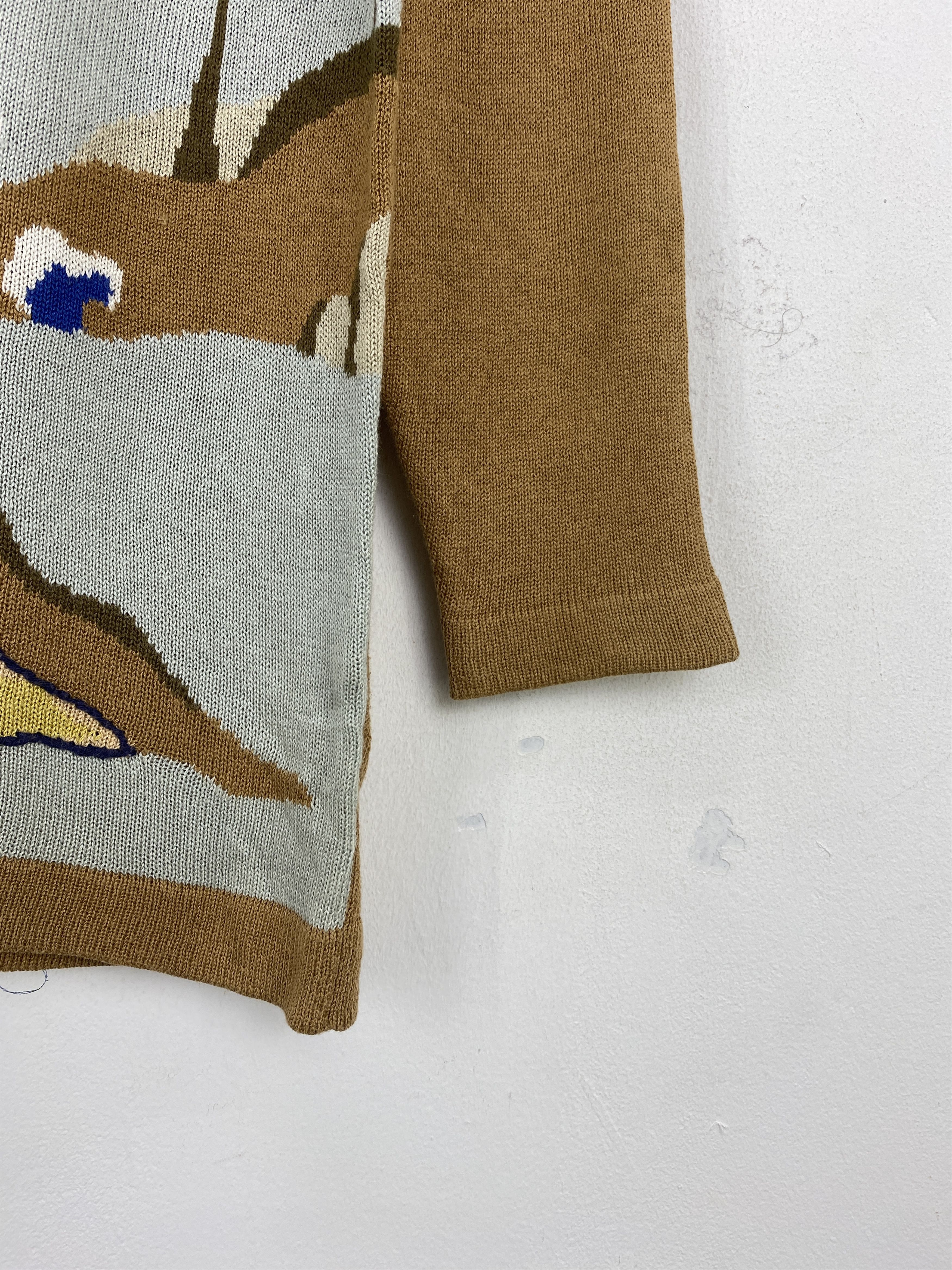 Japanese Brand Vintage Japanese Brand Art Button Up Knit-Jacket J1884 Size US M / EU 48-50 / 2 - 5 Thumbnail