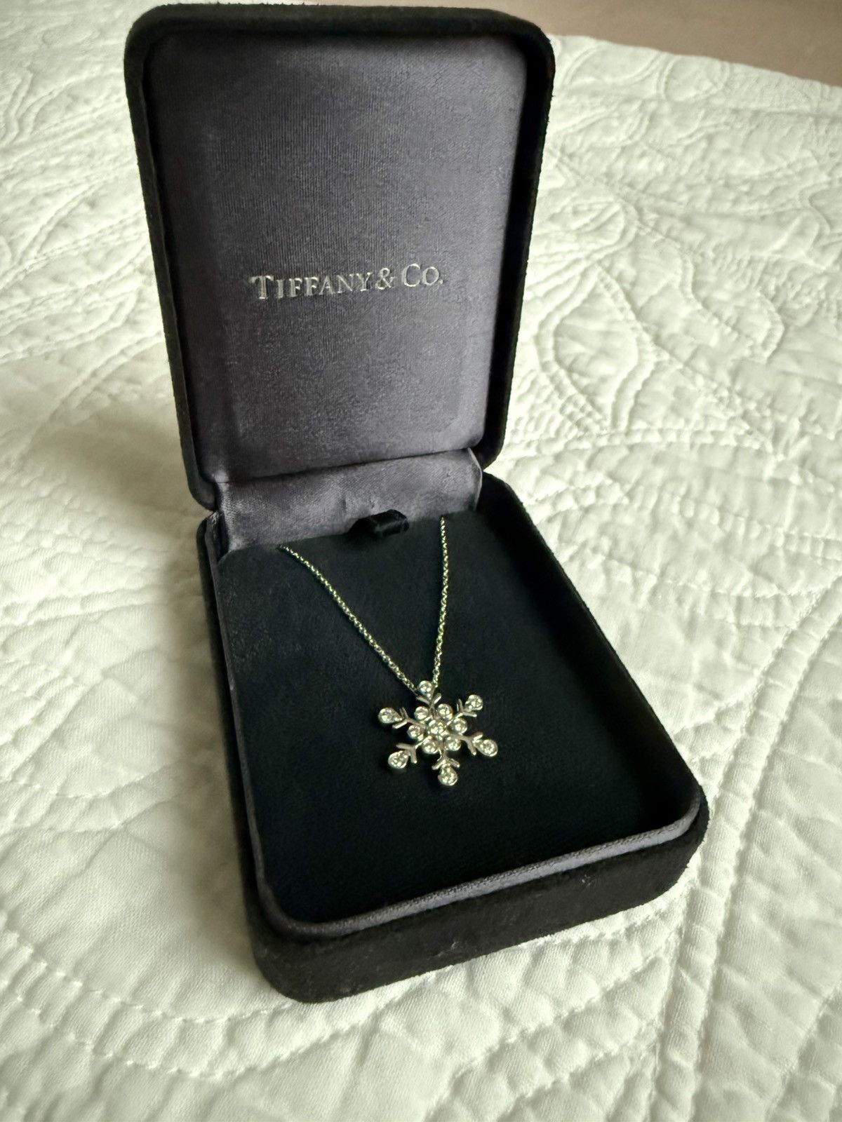 Tiffany & Co. Tiffany & Co Platinum Diamond Necklace Size ONE SIZE - 2 Thumbnail