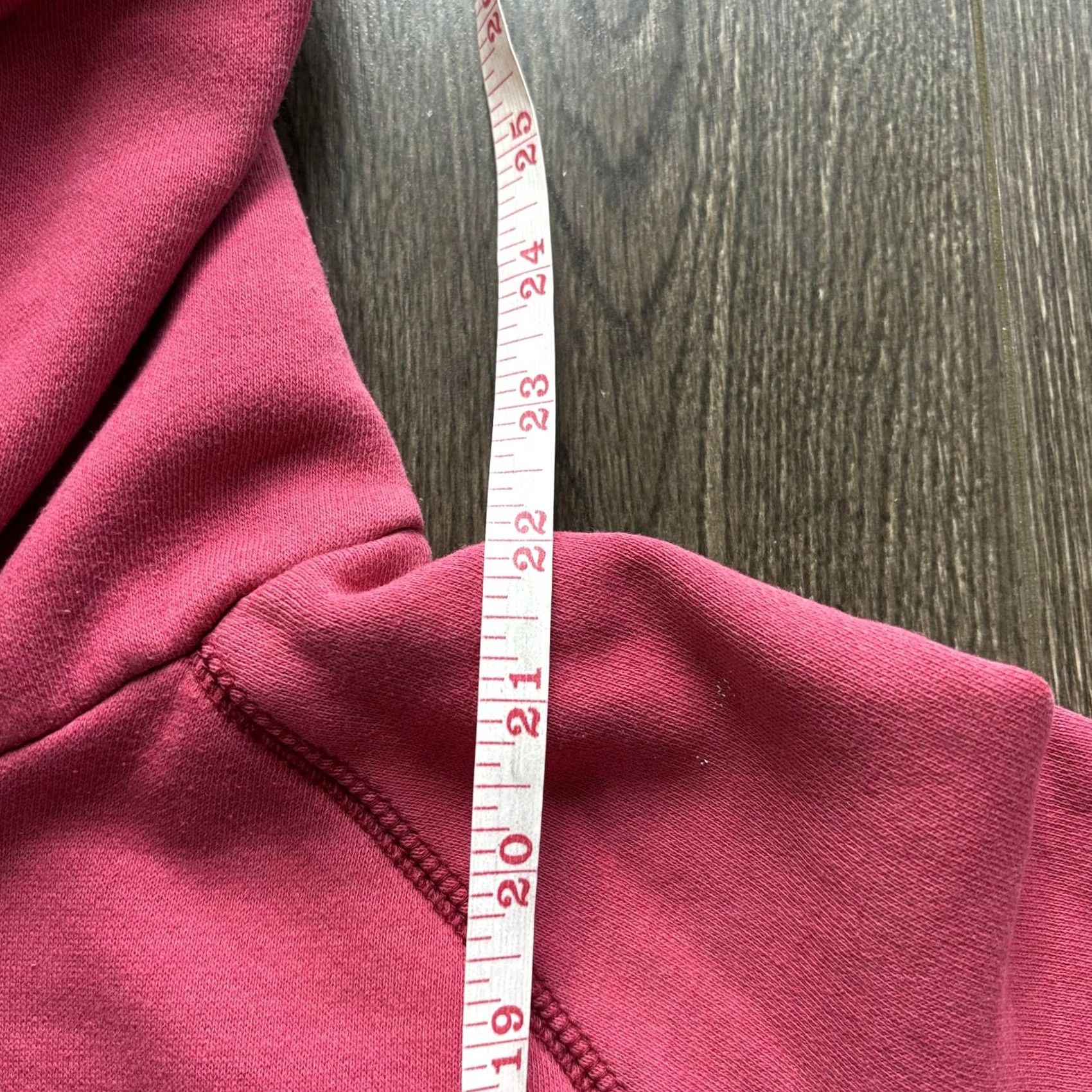 American Eagle Outfitters American Eagle Hoodie Womens XL Pink Y2K Pullover Graphic Fleece Size XL / US 12-14 / IT 48-50 - 6 Thumbnail